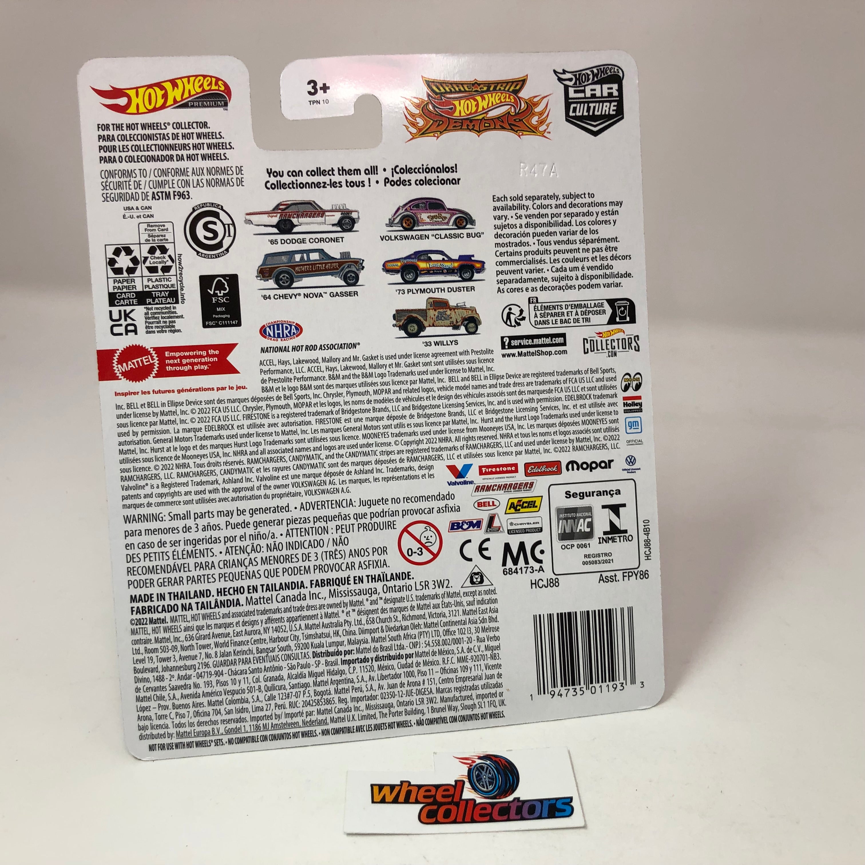'33 Willys #5 * 2022 Hot Wheels Car Culture DRAG STRIP Case R、mySite、hgirdovlk