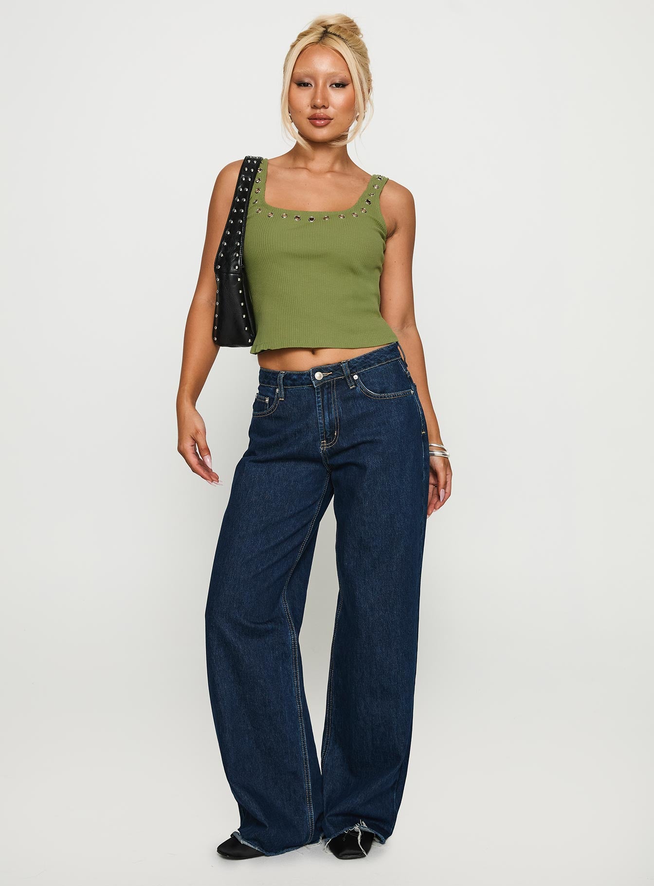 Nobody Like You Top Khaki、mySite、solidvoid