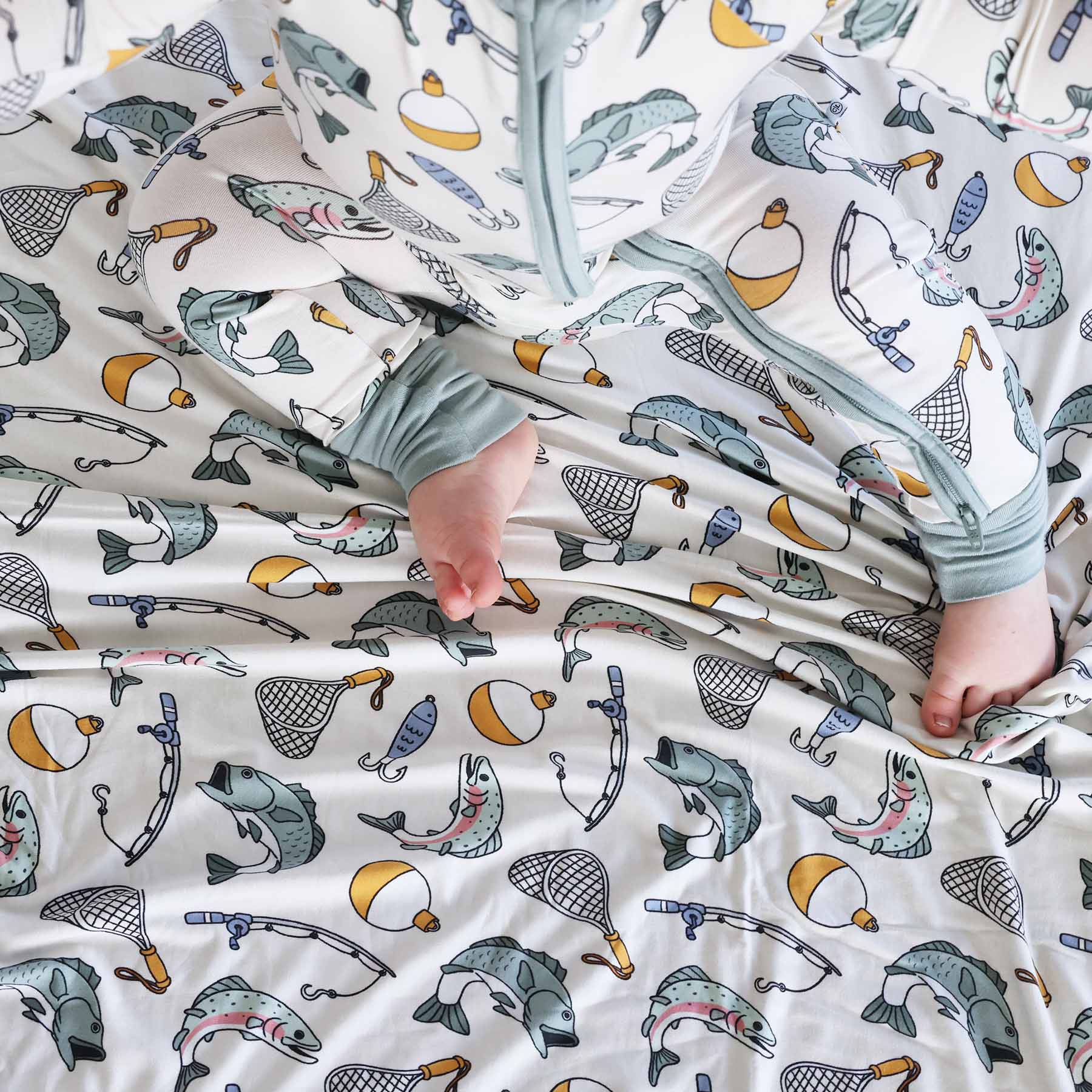  Catch of the Day Double Sided Bamboo Blanket、mySite、layawaytickets