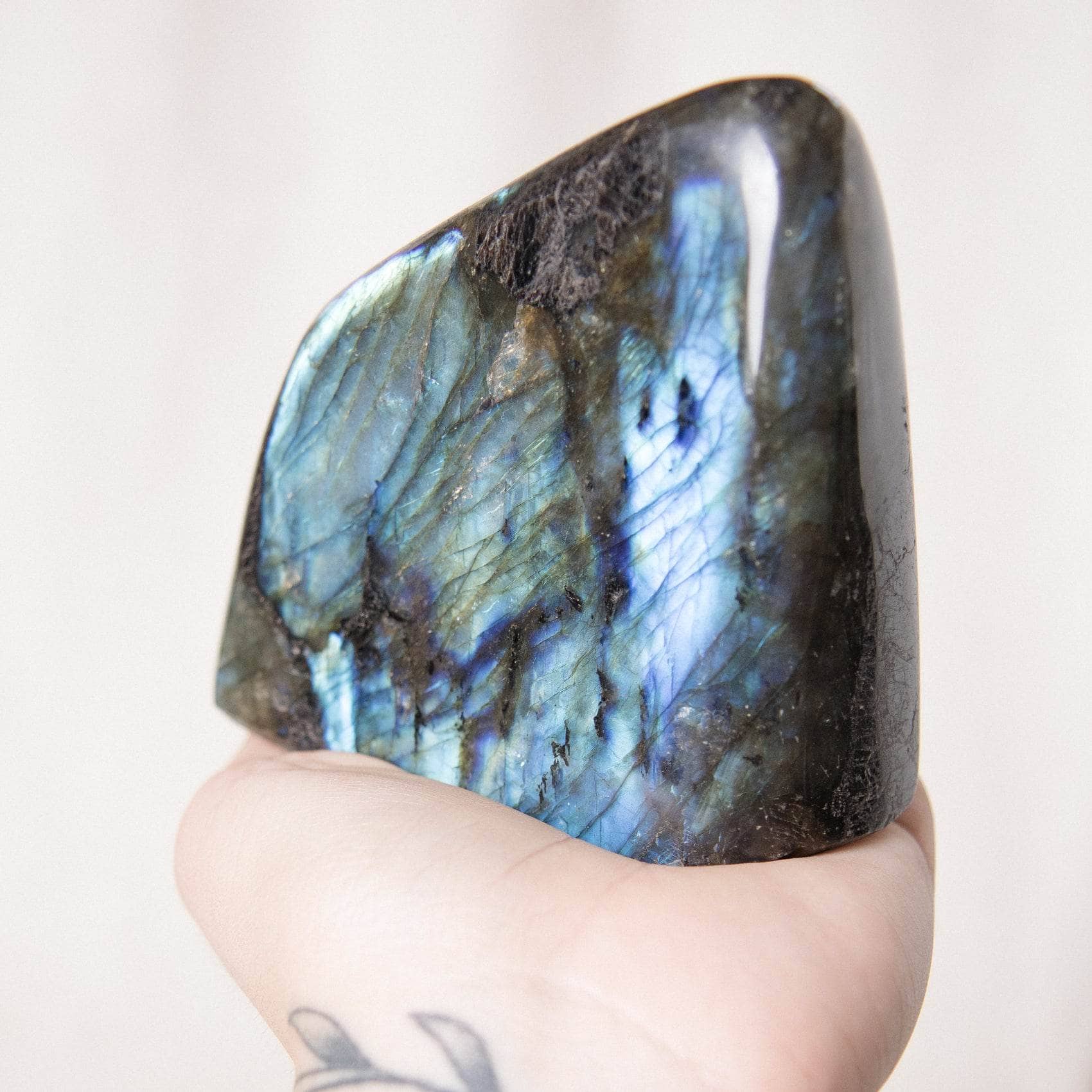 Labradorite Blue Flame Freeform - AAA Premium Quality、mySite、hinf8tx79