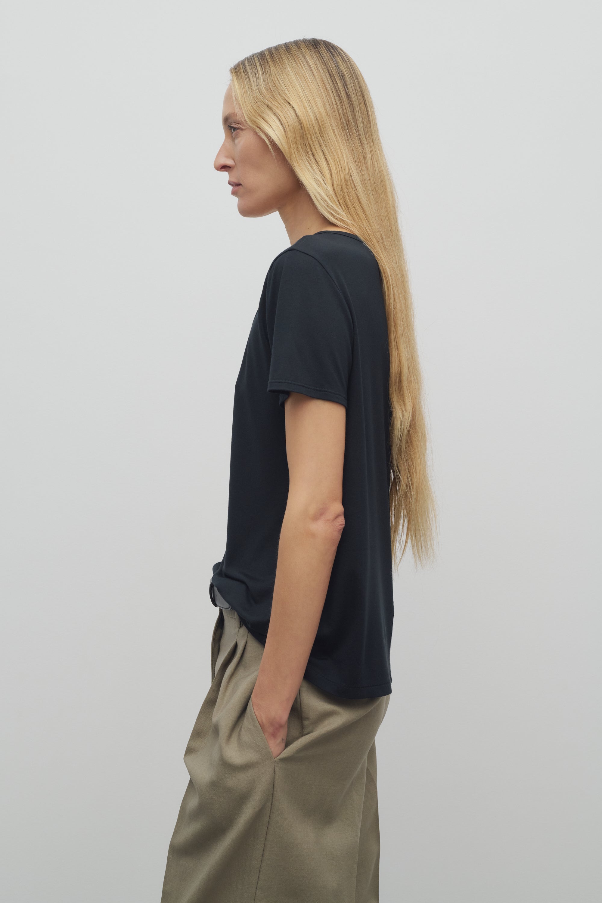 Stilton Top in Modal and Silk、mySite、aoinhome