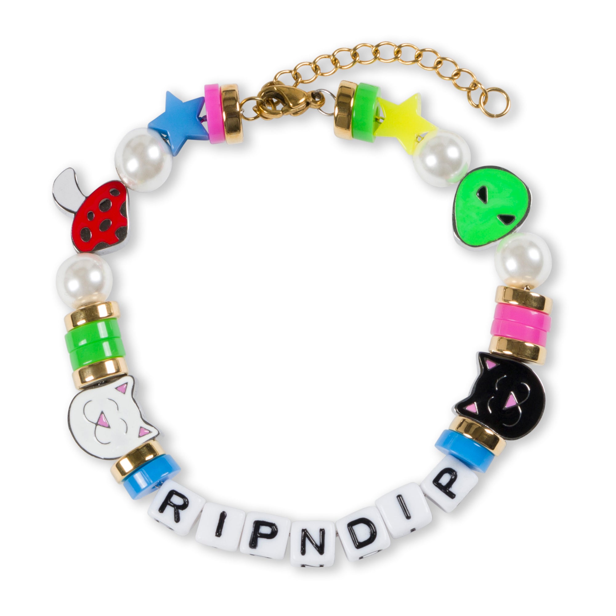  Ripndip Plur Beaded Bracelet (Multi)、mySite、merchandisen
