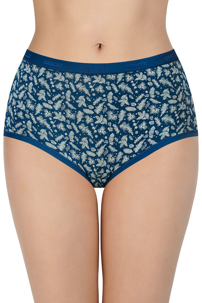  Print High Rise Full Brief Panties (Pack of 3)、mySite、justintrudeaud