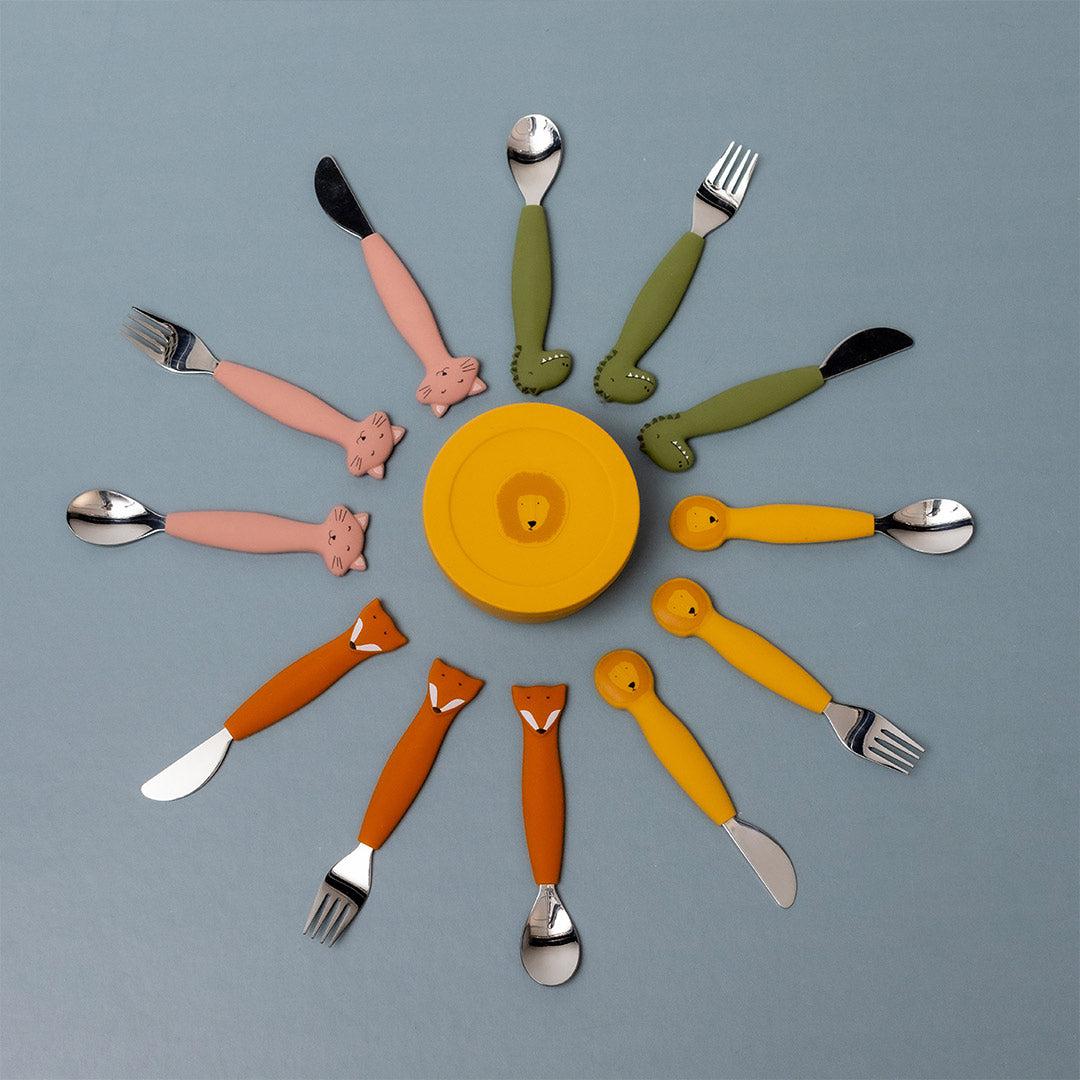  Trixie Silicone Cutlery Set - 3 Pack - Mrs Cat、mySite、merchandisen