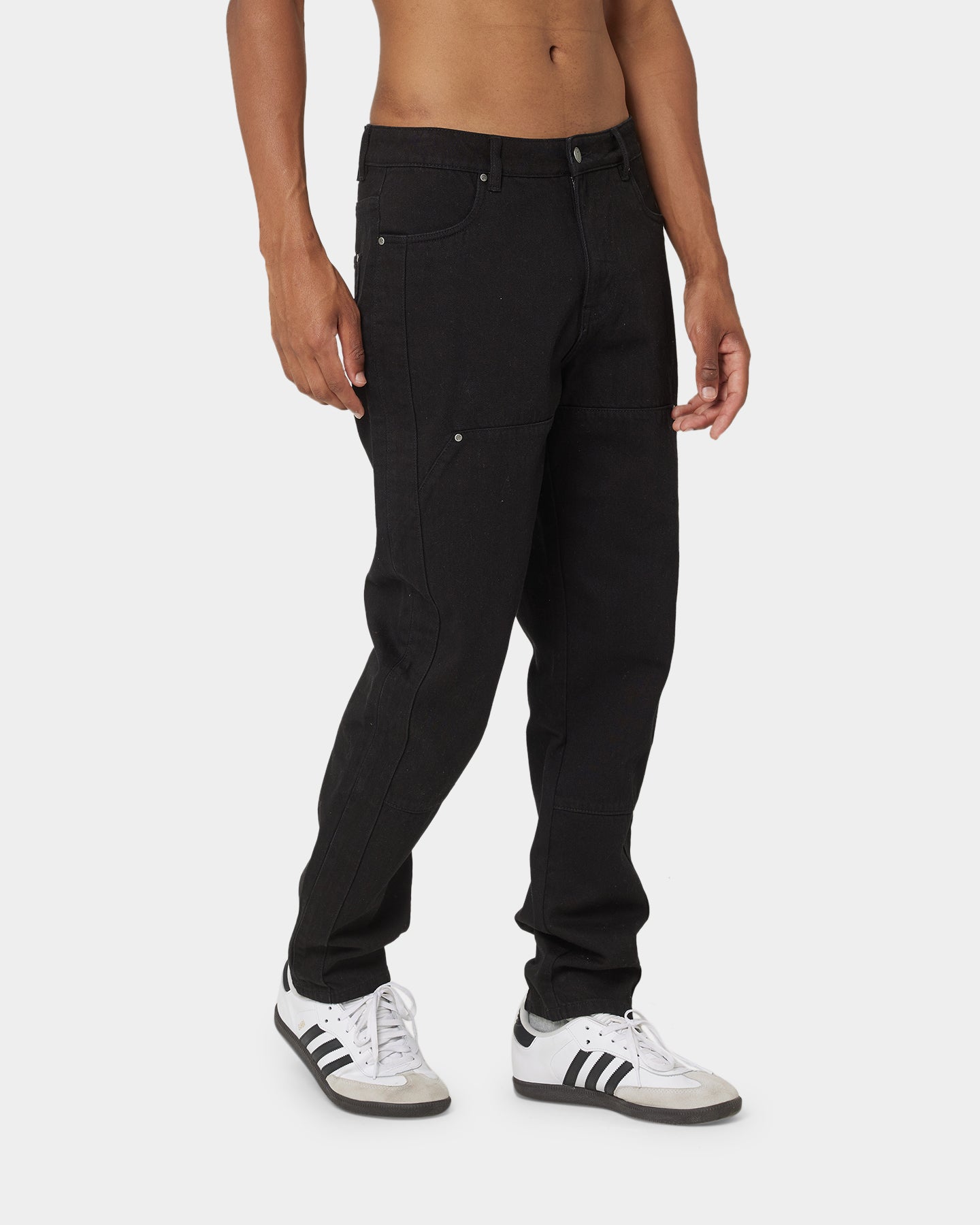 Carre Construct Slim Jeans Black、mySite、zt4zffjzw