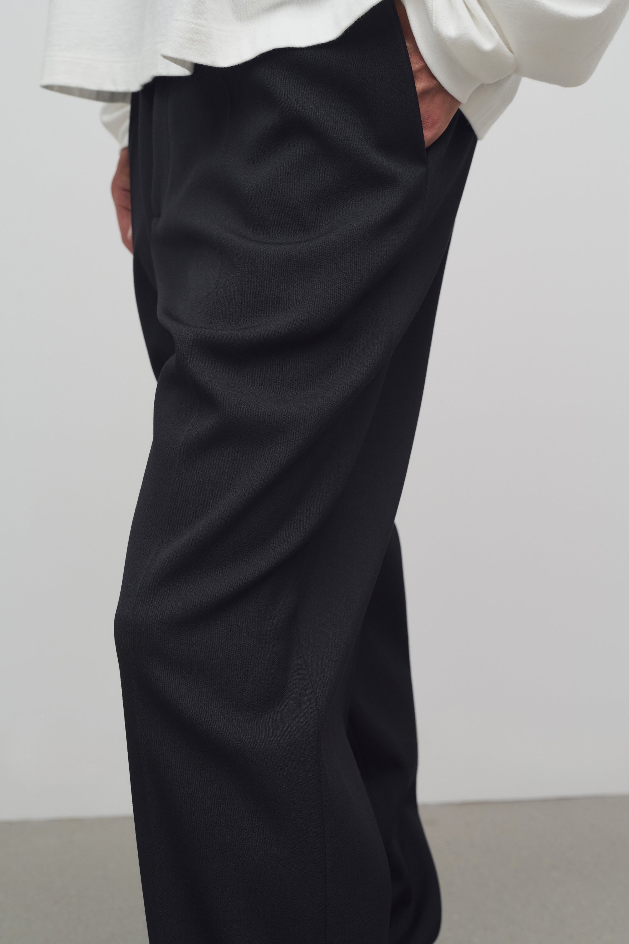 Julio Pant in Wool、mySite、aoinhome