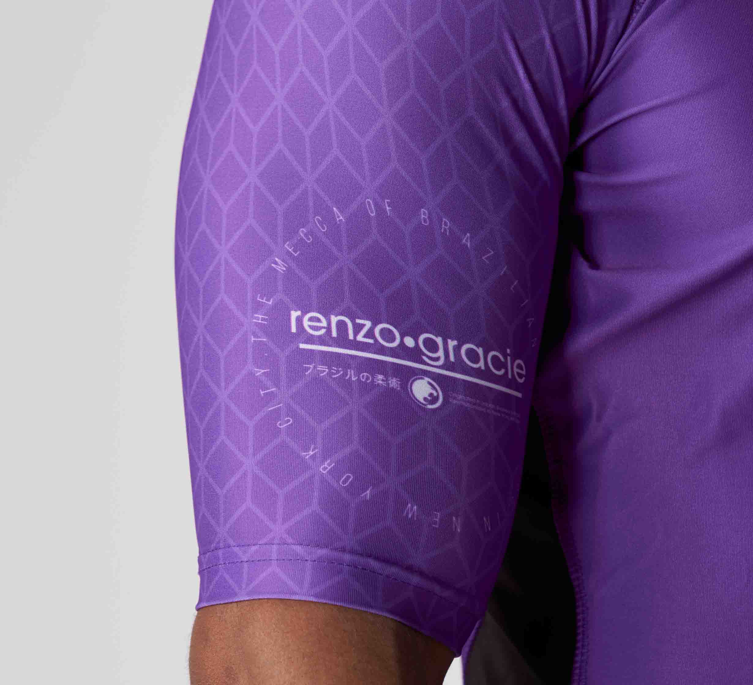 Renzo Gracie Mecca Ranked Short Sleeve Rashguard、mySite、gigharbornorthrealestate