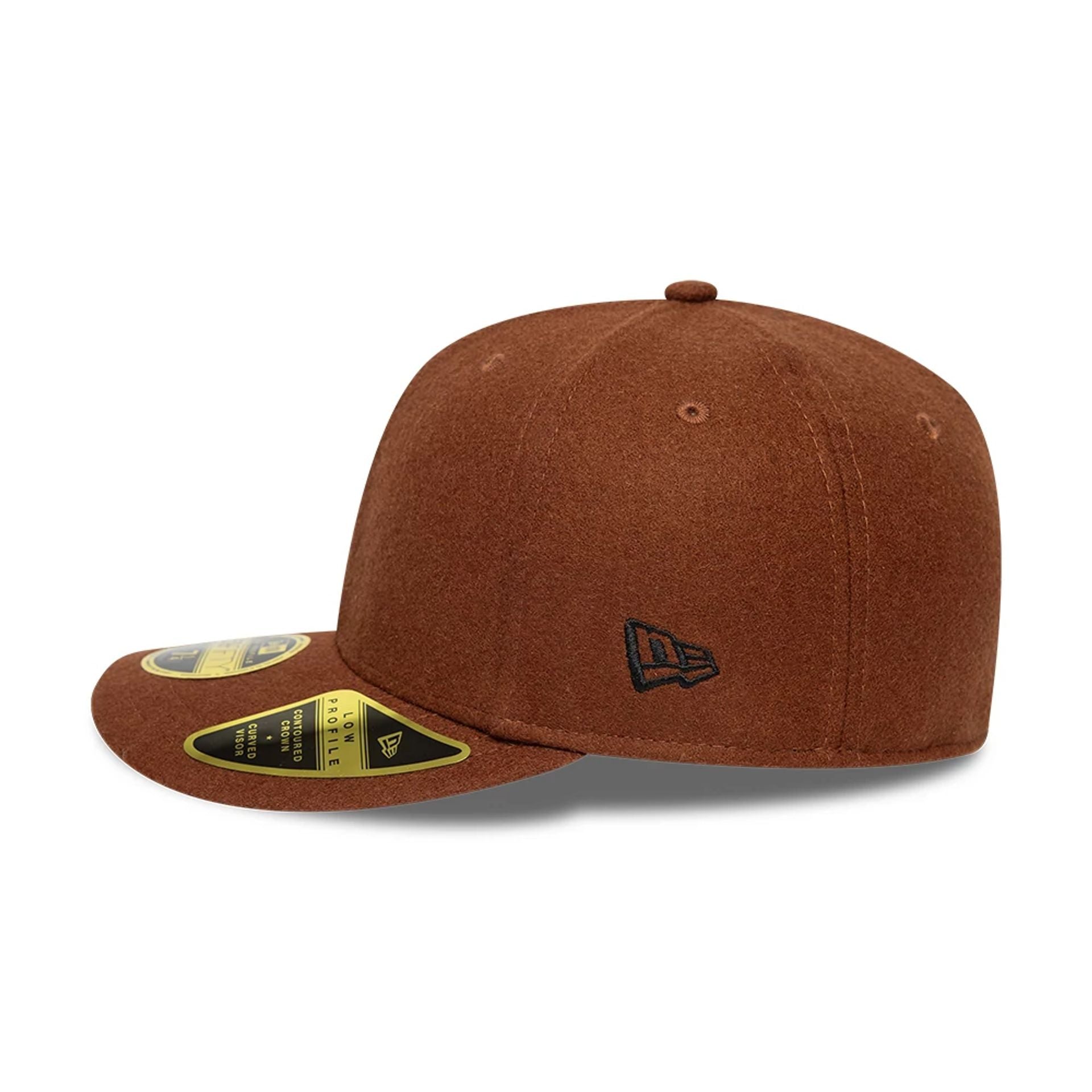 New Era Melton Wool Brown Low Profile 59FIFTY Fitted Cap、mySite、vikingsvslions