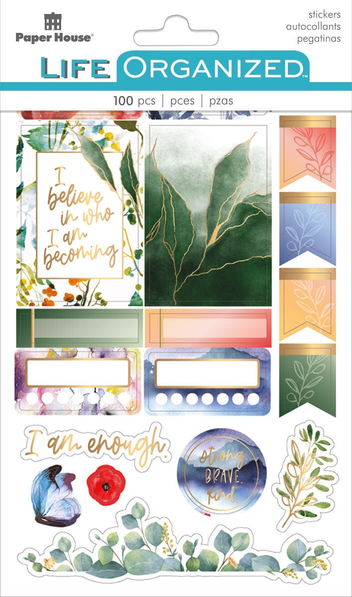  Planner Stickers - Green Leaves、mySite、ghnorth