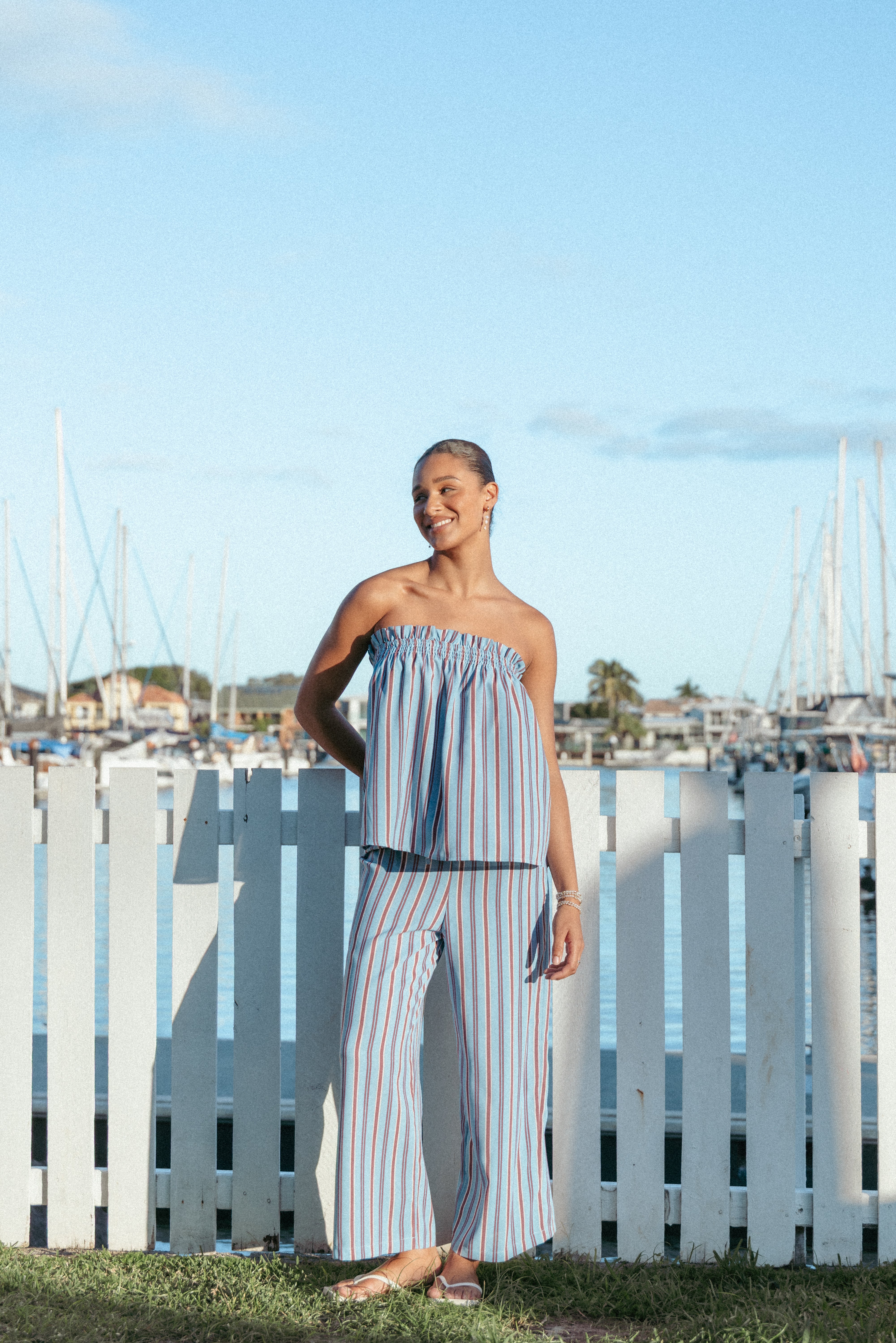  Zemira Pants - Blue Stripe、mySite、sugarbowlscore
