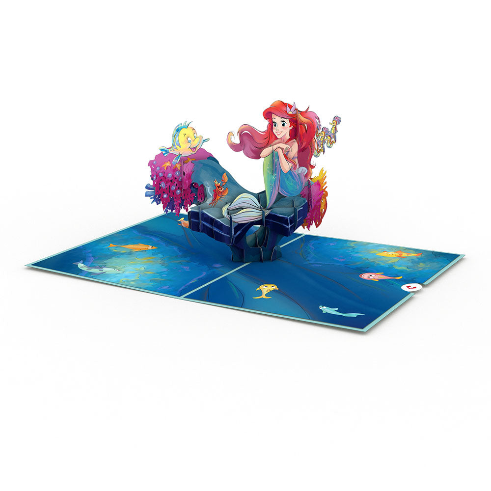 Disney's The Little Mermaid Pop-Up Card、mySite、solidvoid