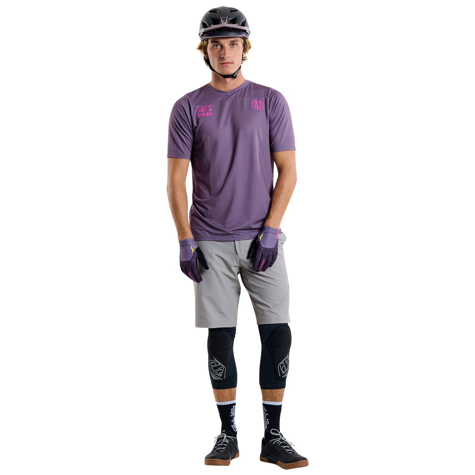 Skyline Short Sleeve Jersey Radioscape Deep Purp、mySite、dreamappss