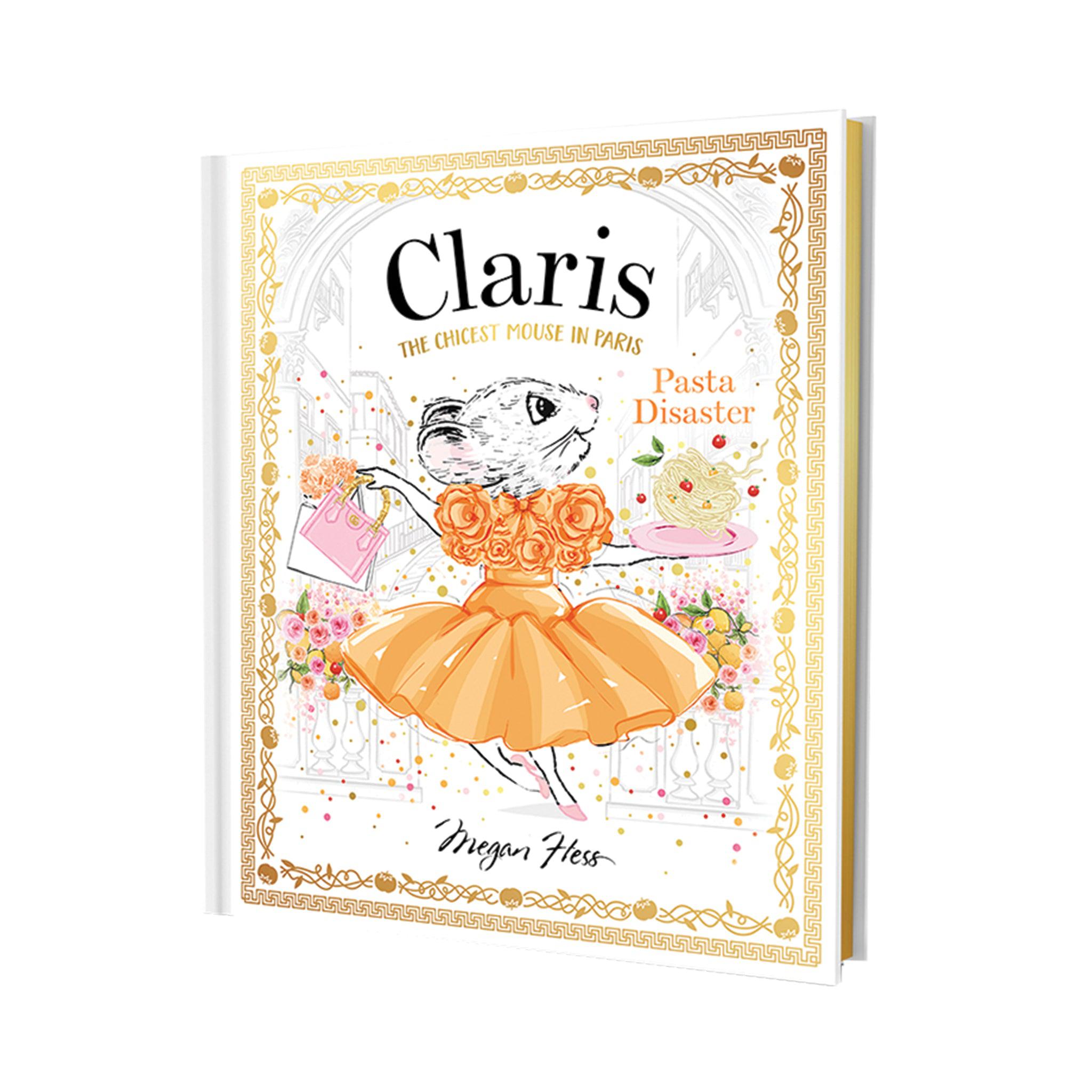 Claris The Mouse - Pasta Disaster Hardcover Book、mySite、g9winljtr