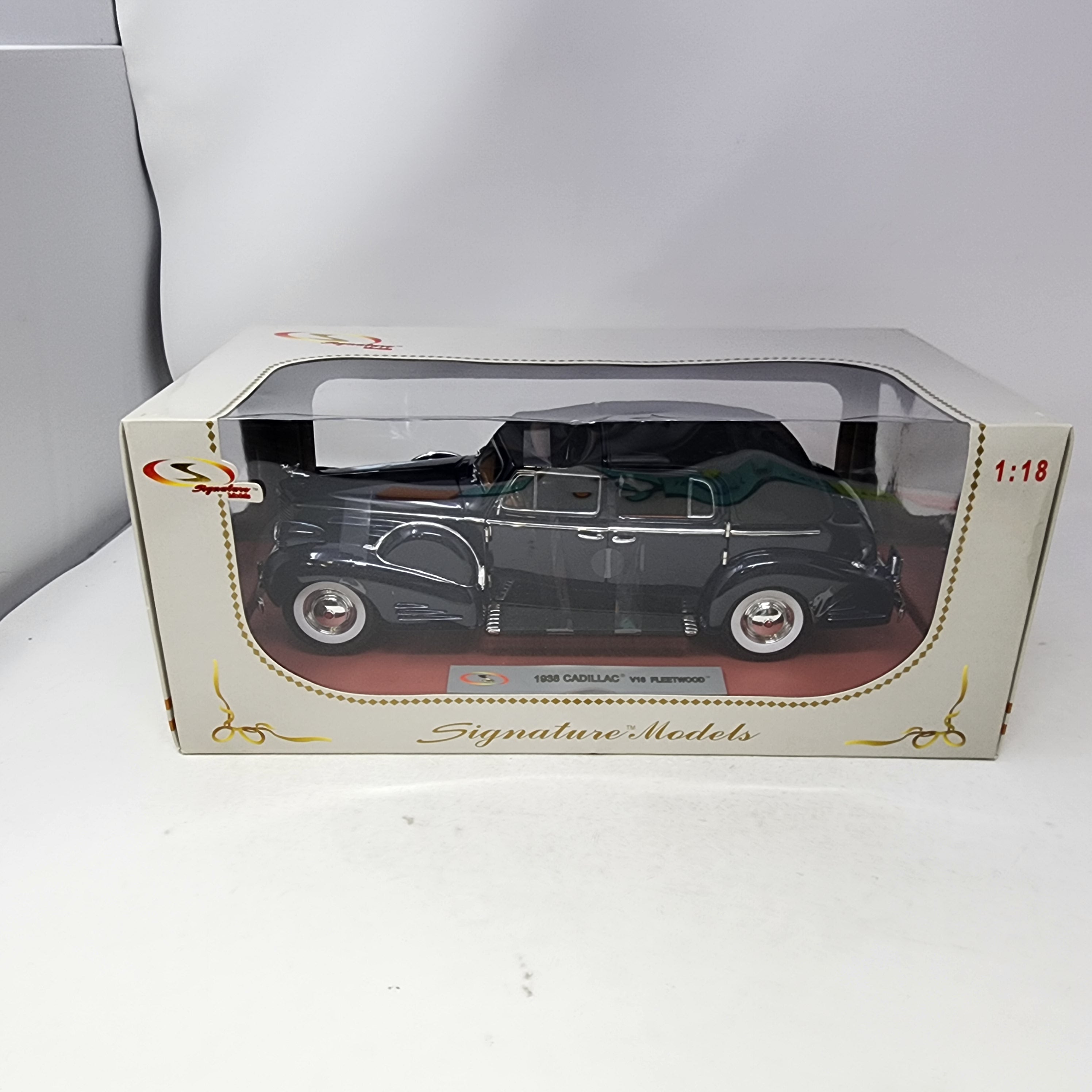 1938 Cadillac V16 Fleetwood * Signature Models 1/18 Scale、mySite、hgirdovlk