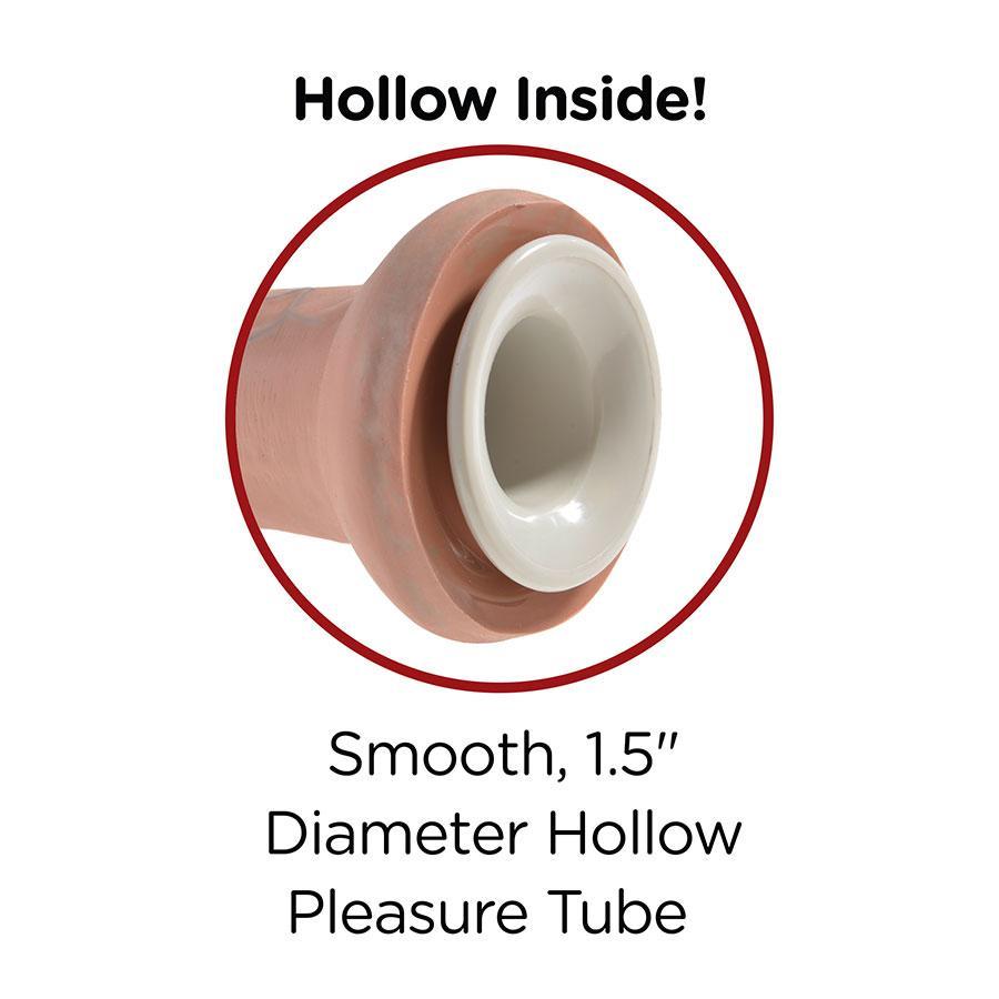 Uncut 9 Inch Hollow Strap On Dildo & Harness Kit by King Cock、mySite、bottomscart