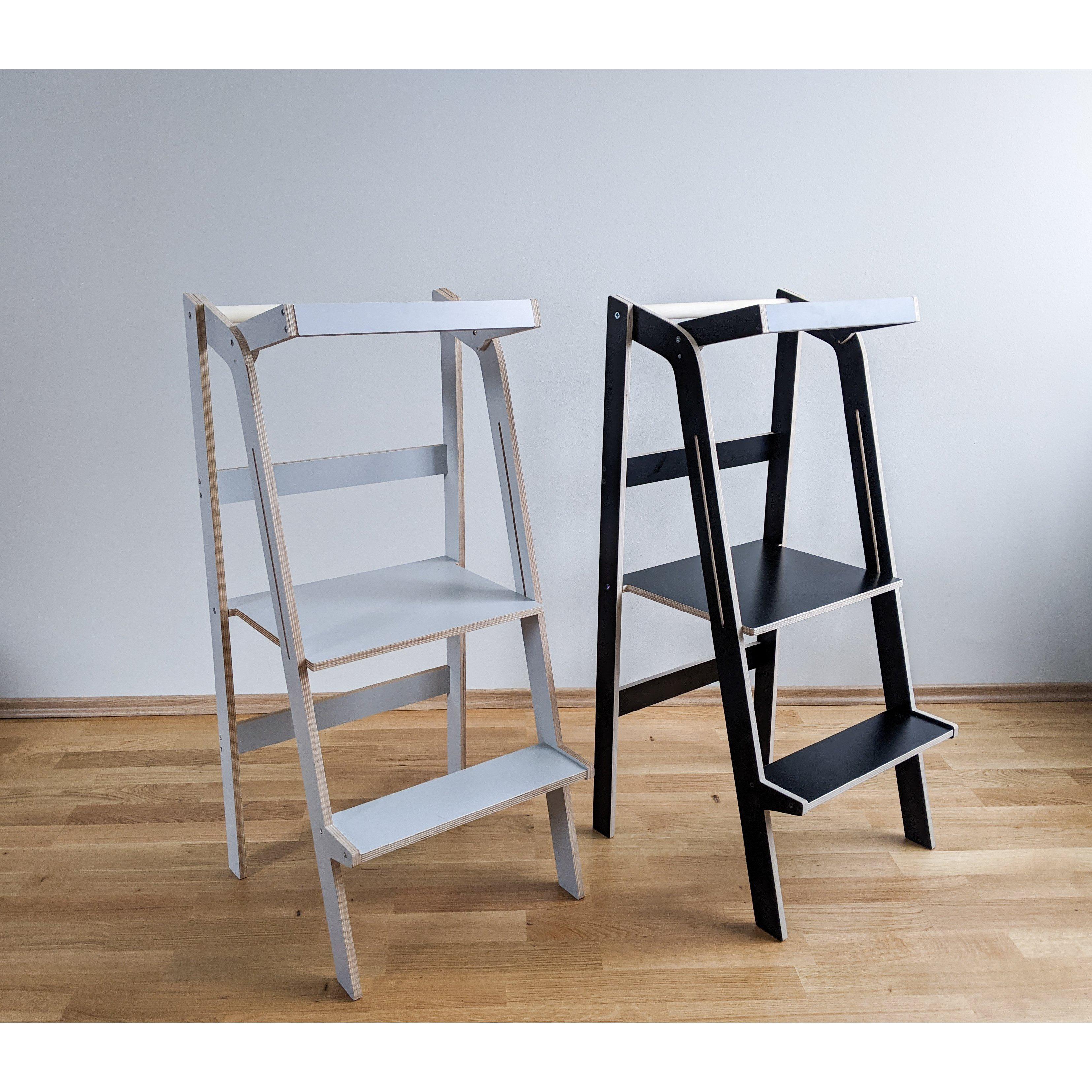 Wooden Foldable Learning Tower、mySite、gigharbornorthrealestate