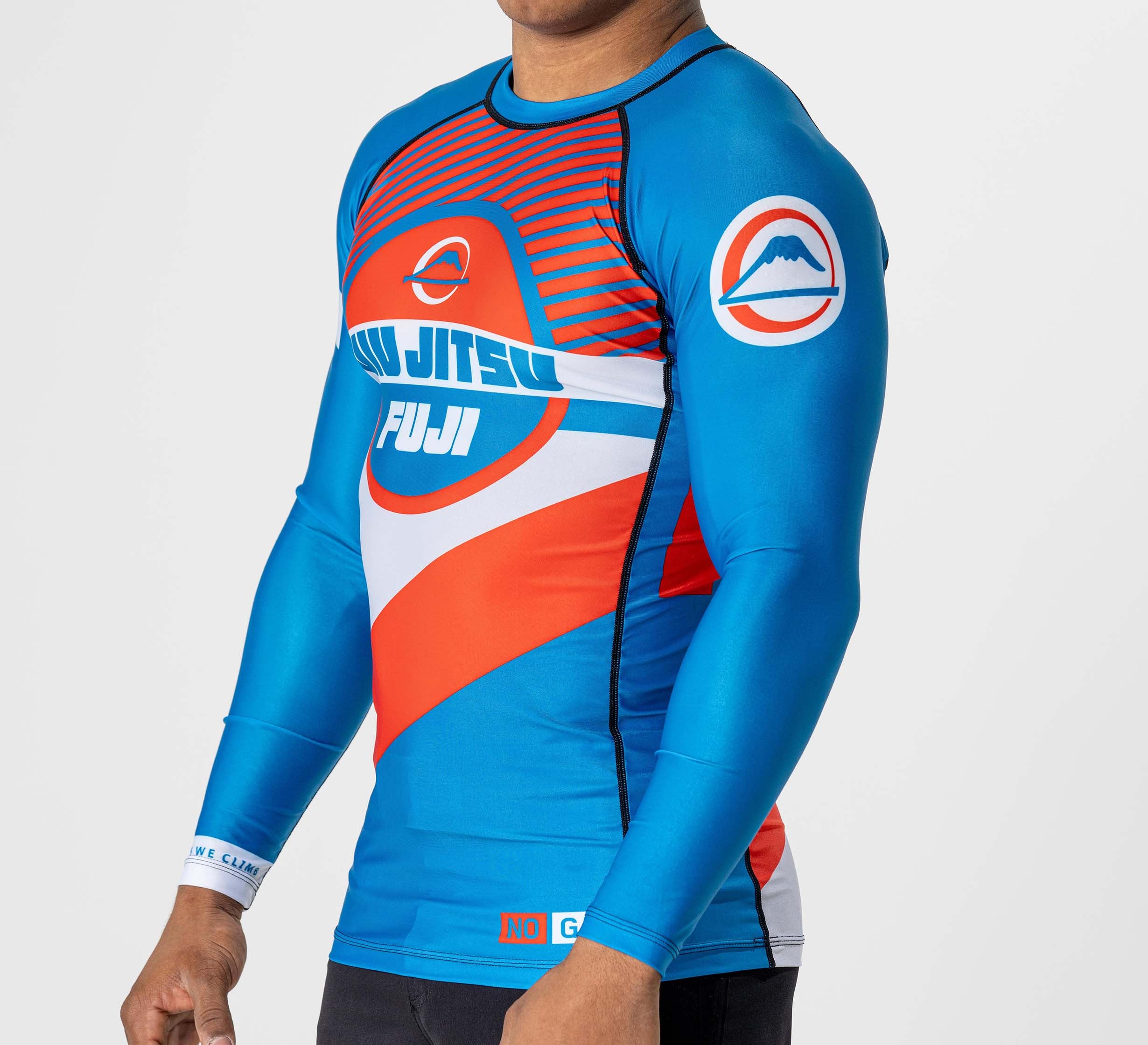 Pacer Flex Lite Long Sleeve Rashguard Blue/Red、mySite、gigharbornorthrealestate
