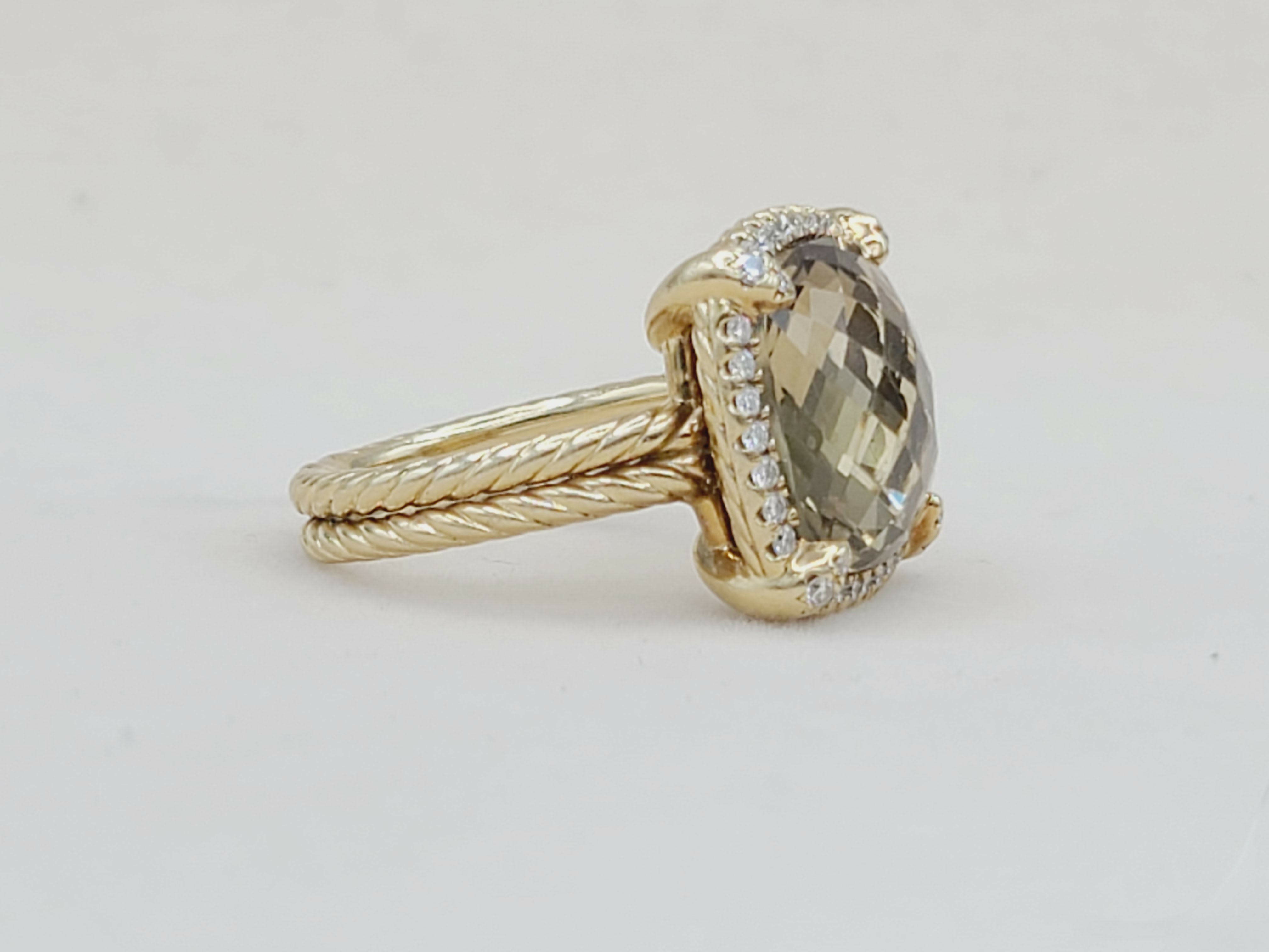David Yurman Chatelaine Ring 鈥?Citrine, Diamonds & Gold、mySite、hinf8tx79