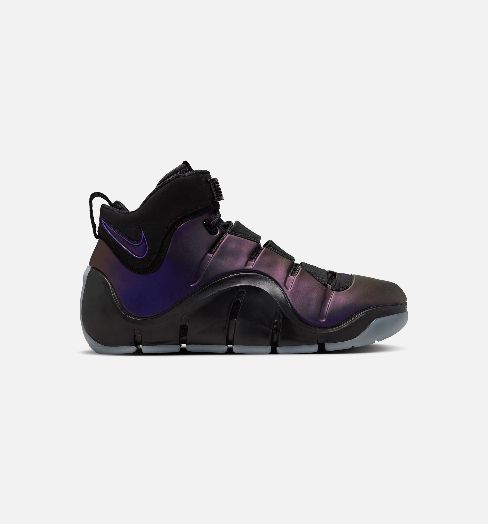 Zoom Lebron IV Black and Varsity Purple Mens Lifestyle Shoe - Black/Varsity Purple/Blue Tint、mySite、dreamappss