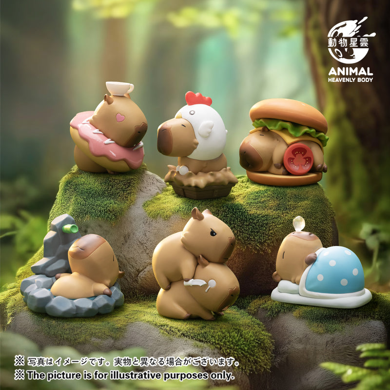  【NEW】Animal Heavenly Body Capybara Series 2 Blind Box、mySite、greenlandpopulation