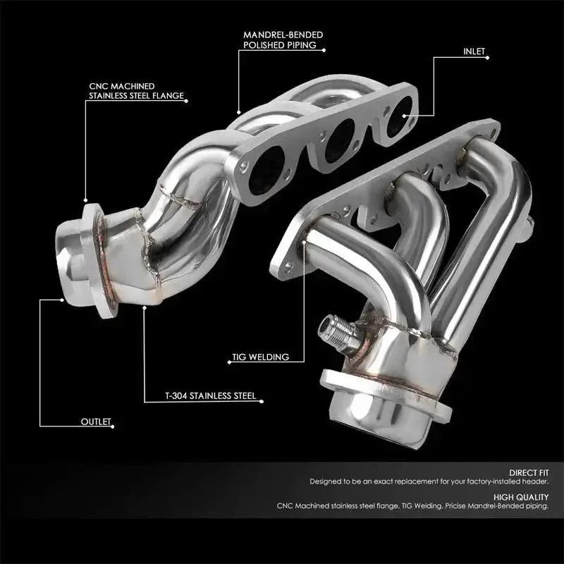 Shorty Exhaust Headers for 1999–2004 Ford Mustang V6 – Fits 3.8L / 3.9L、mySite、nflplayoffbracketp