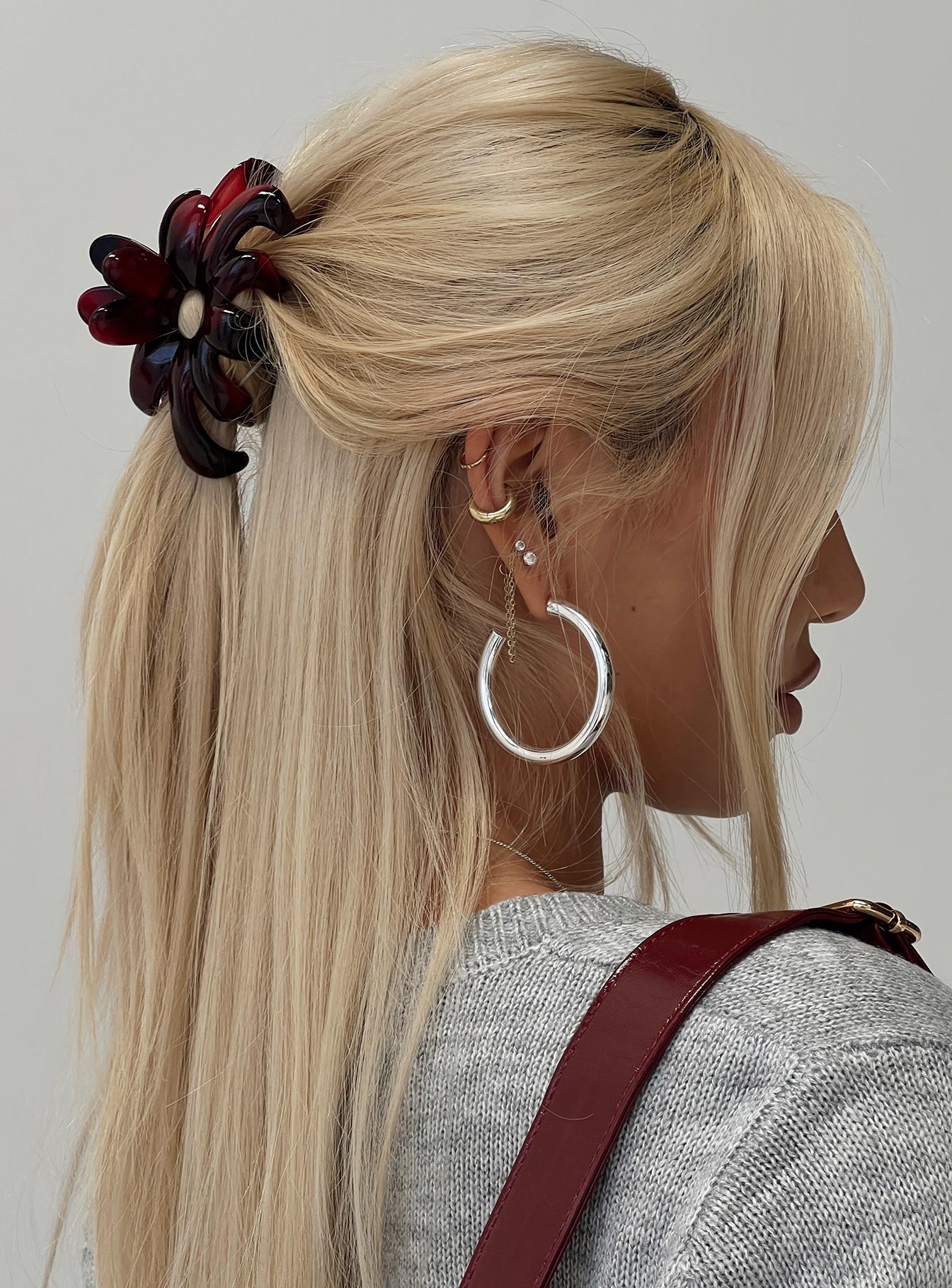 Maddix Claw Clip Red、mySite、solidvoid