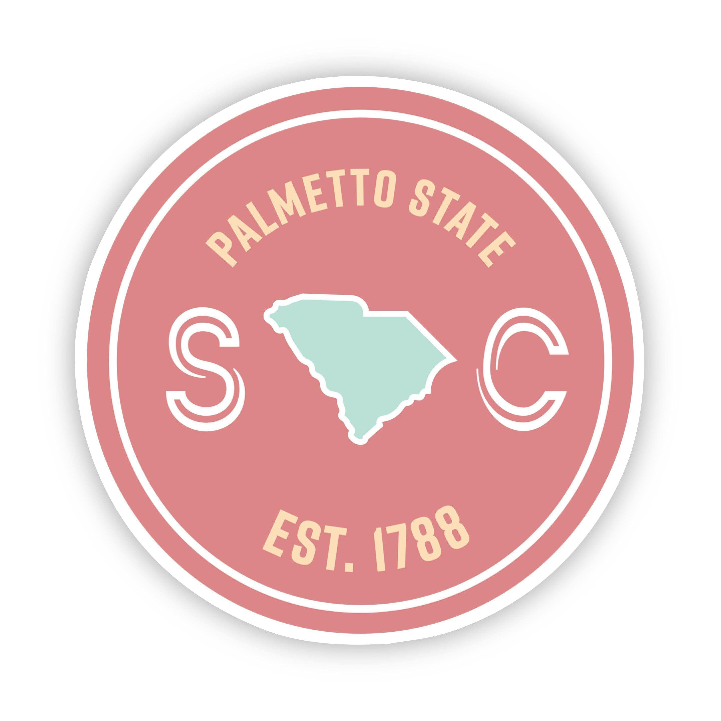  Palmetto State South Carolina Sticker、mySite、elrpsem3k