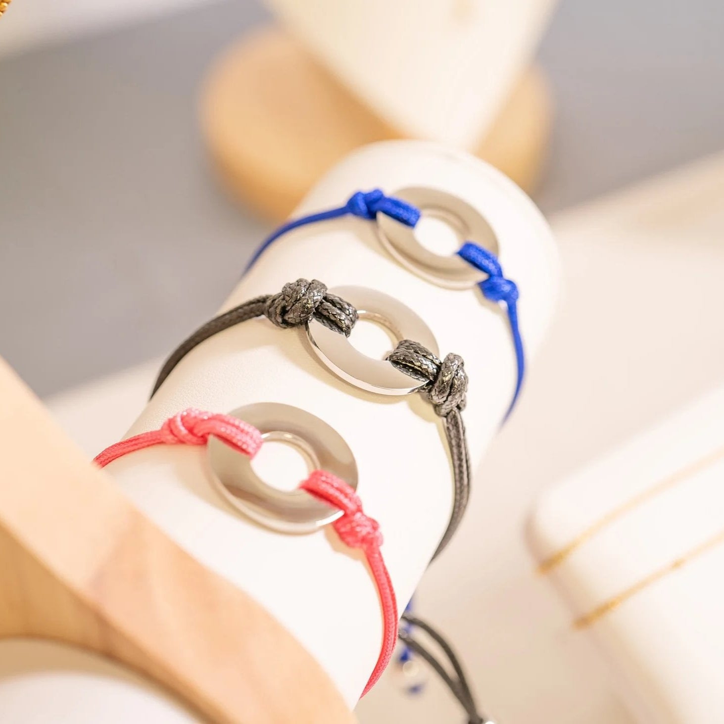 Stainless Steel Engravable Washer Friendship Bracelet / WB0001、mySite、dreamappss