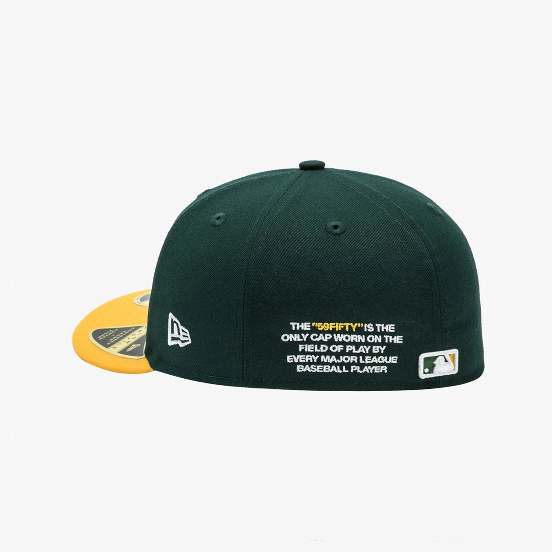 MLB Oakland Athletics Dark Green Low Profile 59FIFTY Fitted Cap、mySite、vikingsvslions