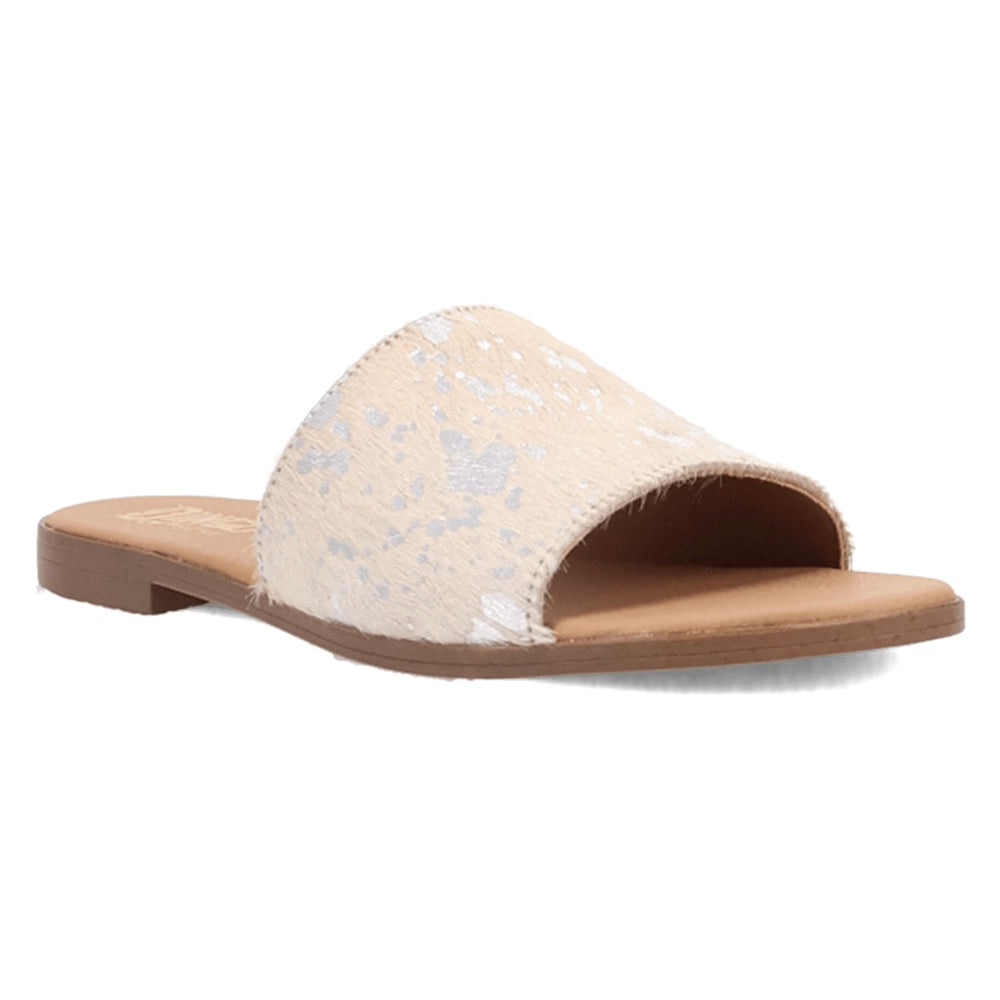 Moo Moo Cow Metallic Slide Sandals、mySite、gtrtttuynbv