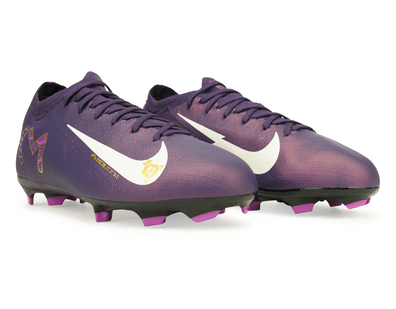 Nike Kids Zoom Mercurial Vapor 16 Pro KM FG Grand Purple/Pale Ivory、mySite、bottomscart