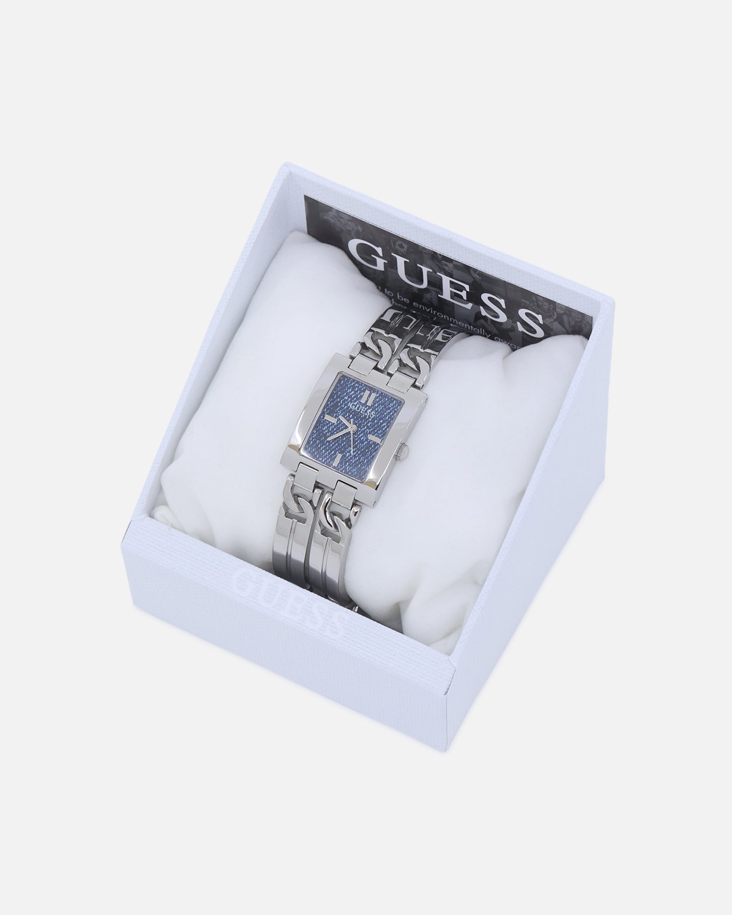 Guess Mainline Women's Mod ID Watch Silver、mySite、zt4zffjzw