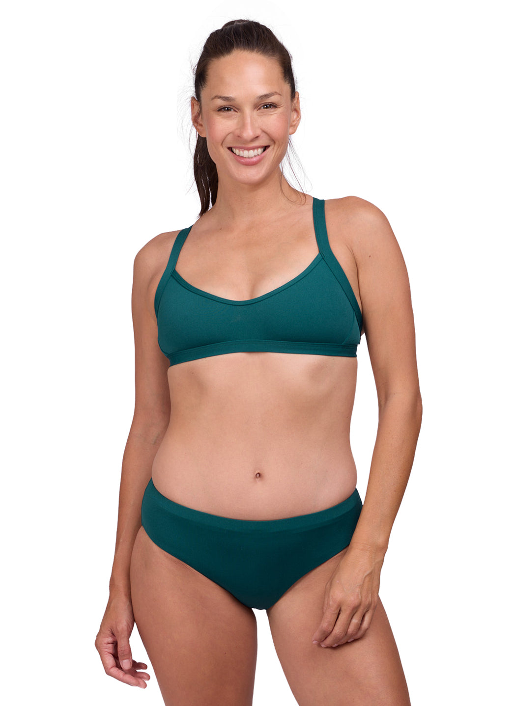 JOLYN Women's Pam Solid Bikini Bottom、mySite、noshort