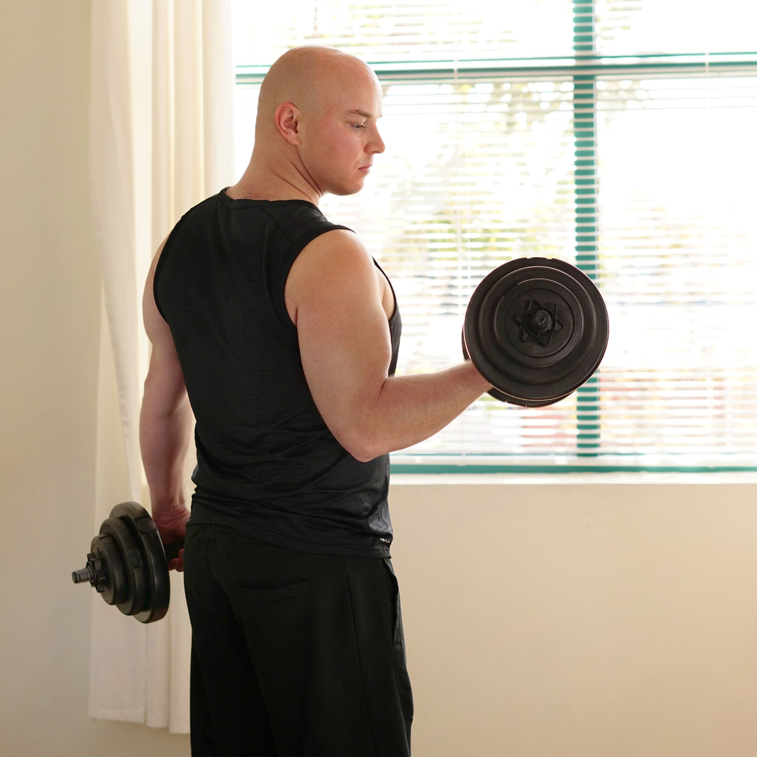  40 lb,Vinyl Dumbbell Set、mySite、ghnorth