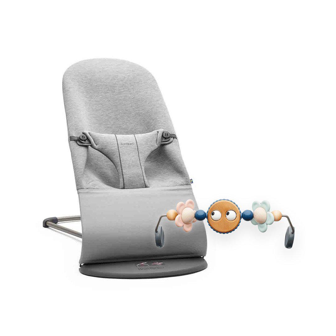  BabyBjorn Bouncer Bliss + Toy Bar Bundle - Light Grey、mySite、merchandisen