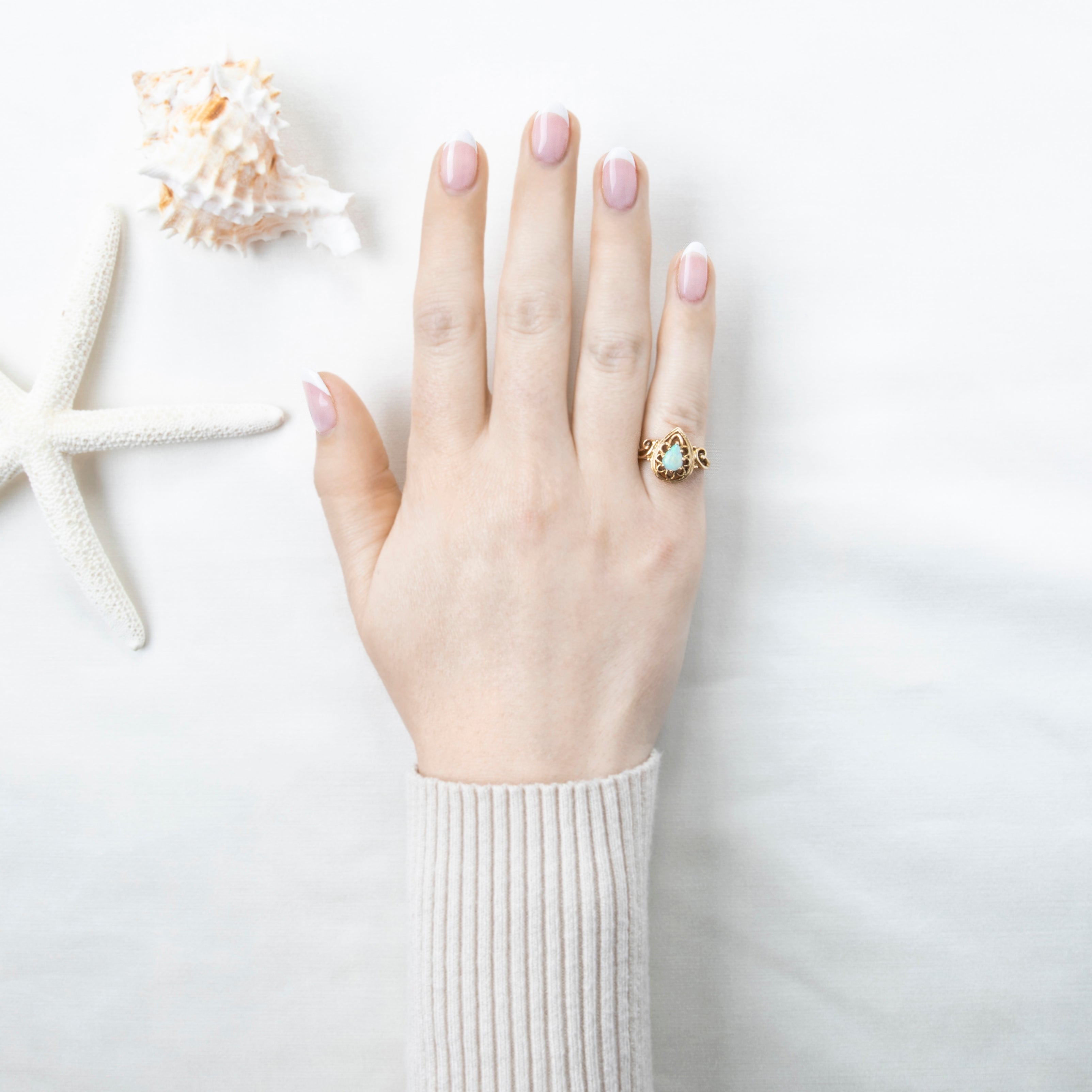 Vintage 14k Yellow Gold Opal Filigree Teardrop Ring 6.25、mySite、hinf8tx79