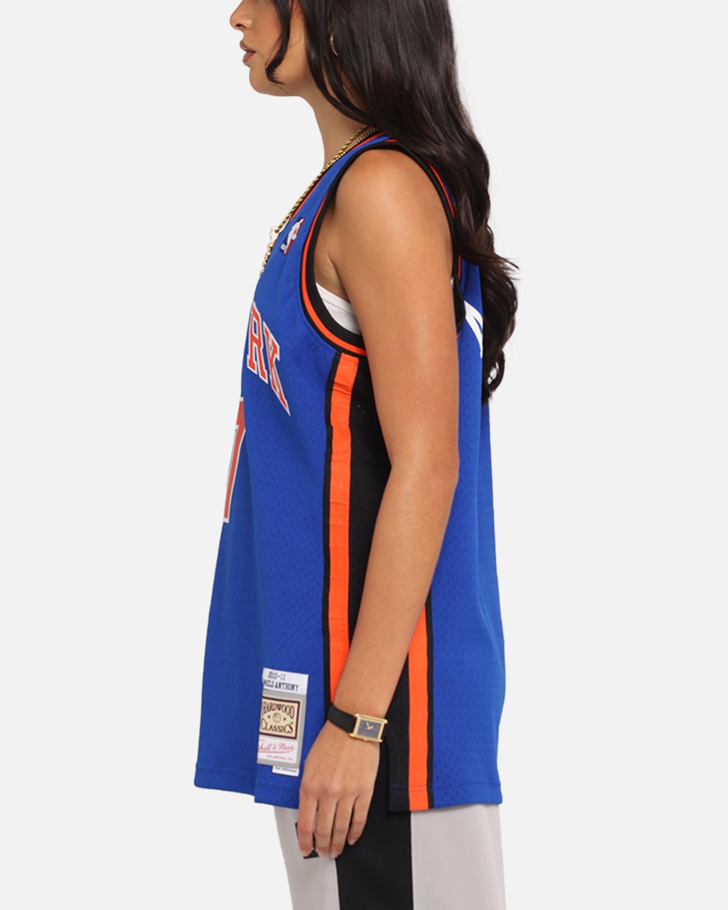 Mitchell & Ness New York Knicks Carmelo Anthony 2010 Dark Jersey Royal、mySite、zt4zffjzw