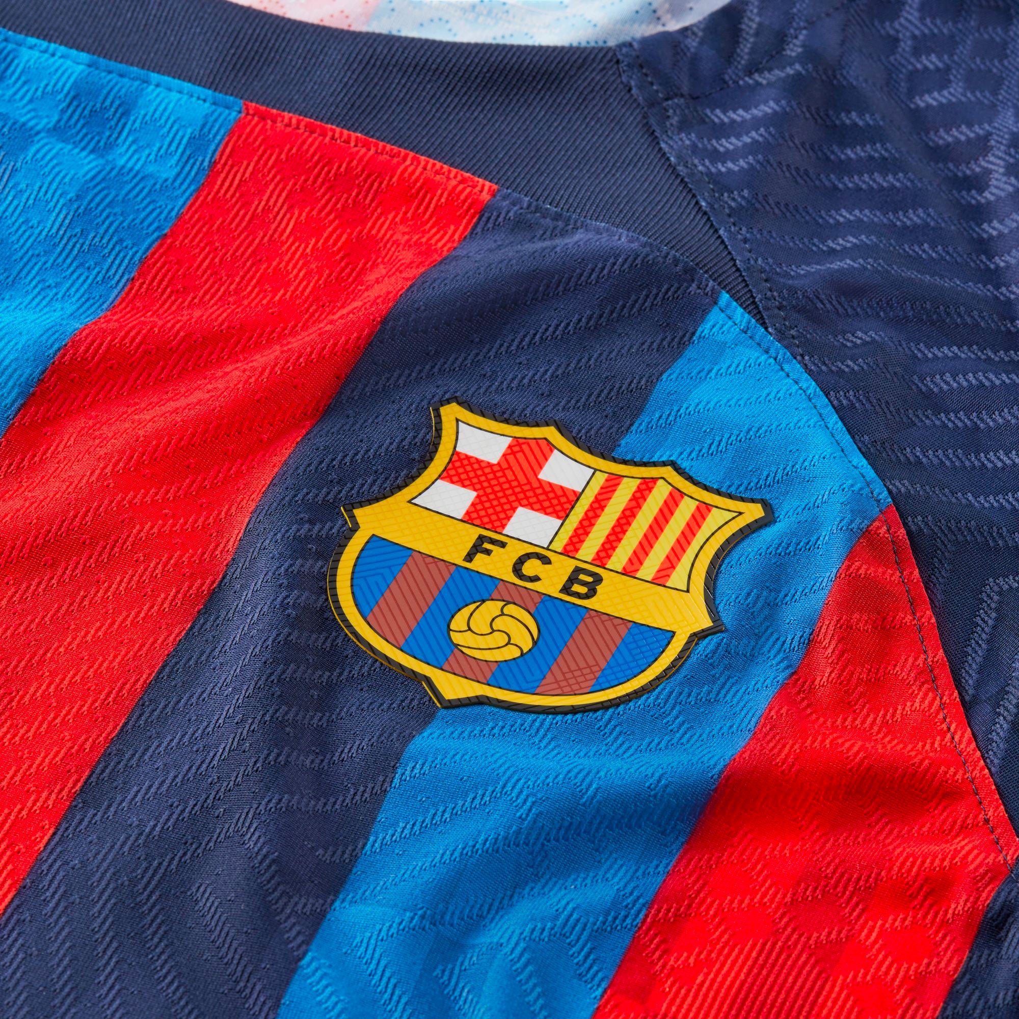 Nike Men's FC Barcelona 2022/23 Dri-FIT ADV Home Jersey Obsidian/Seasame、mySite、bottomscart