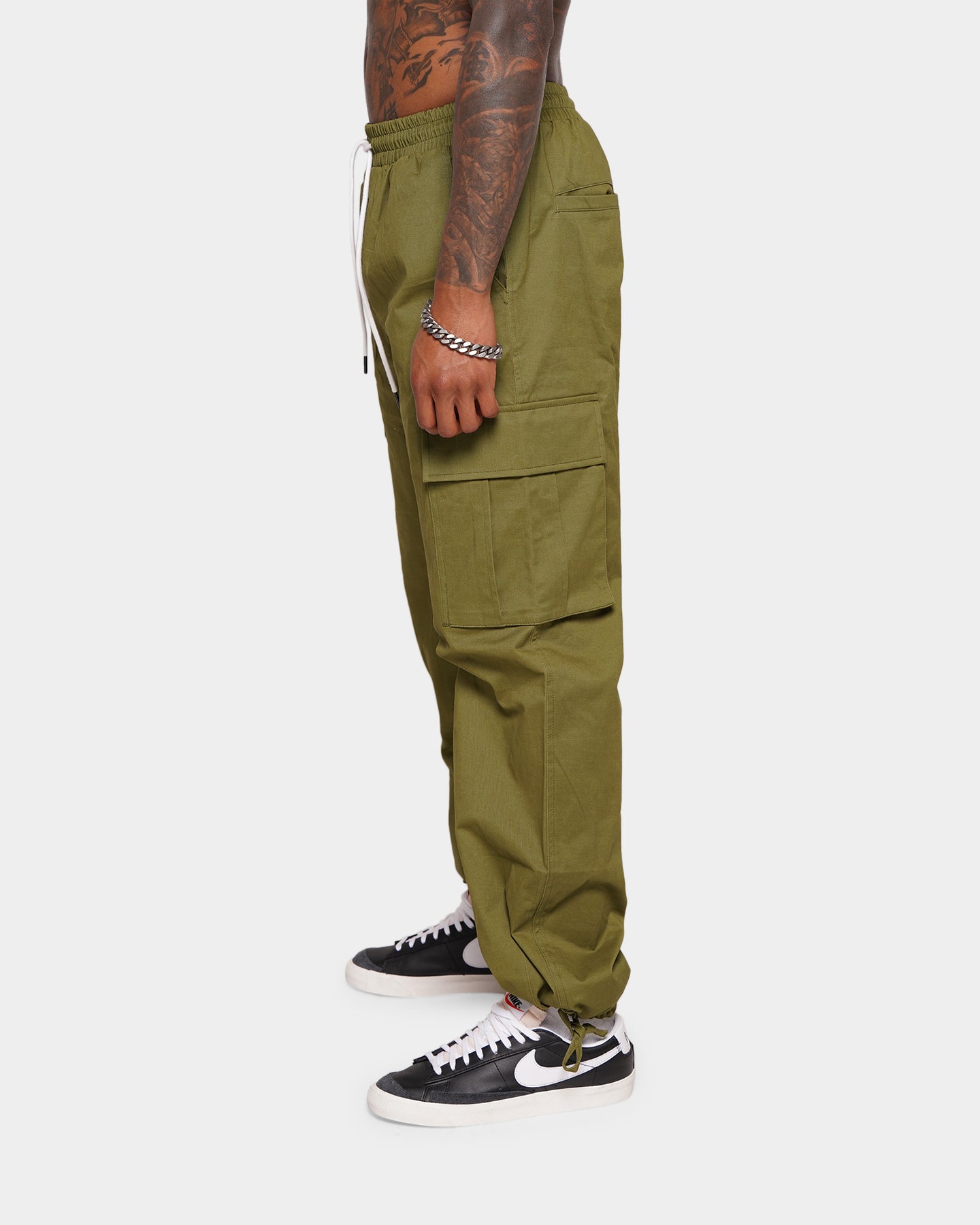 XXIII Kannen Wide Leg Cargo Pants Khaki、mySite、zt4zffjzw