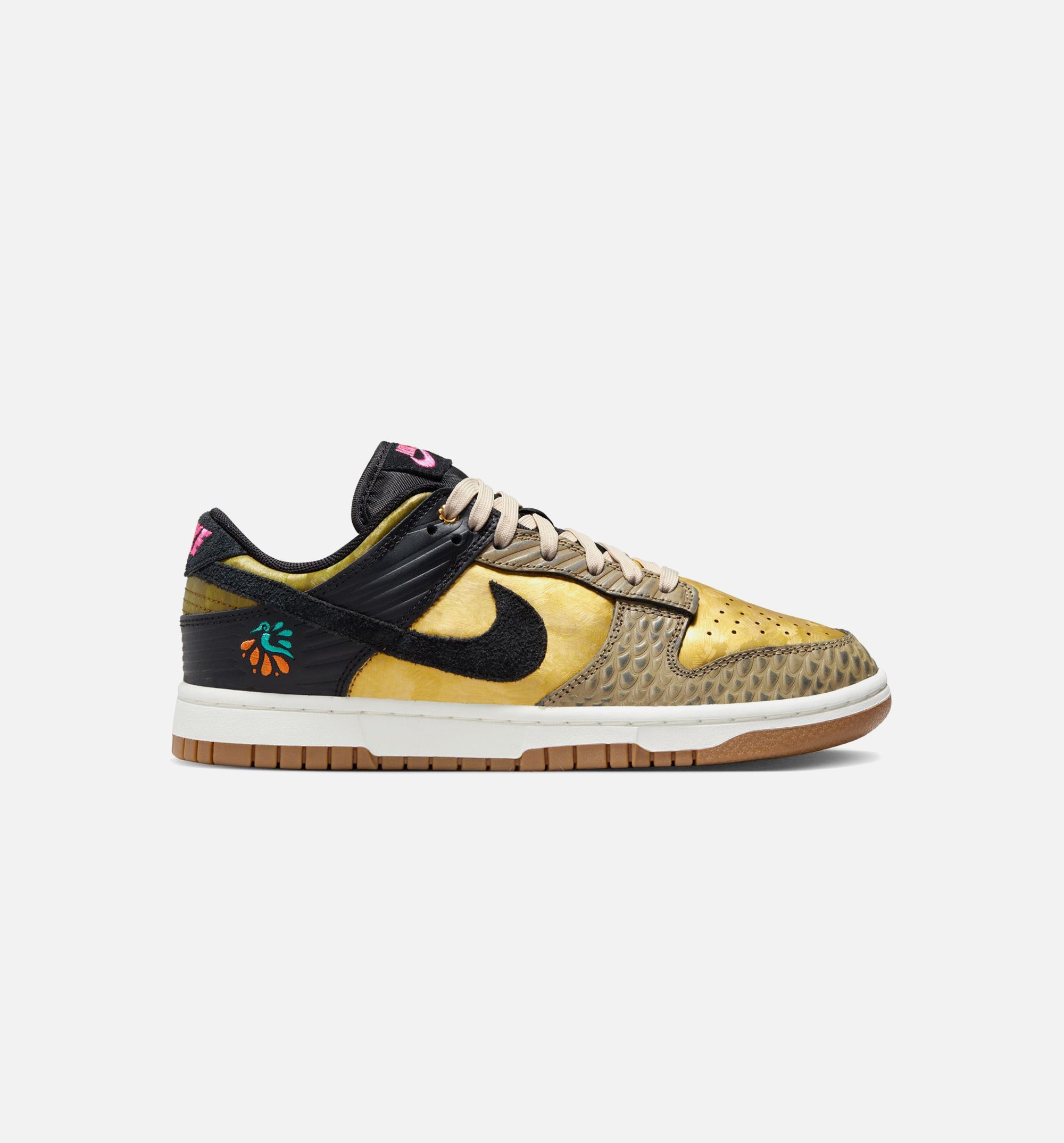 Dunk Low Día De Muertos Womens Lifestyle Shoe - Black/Metallic Gold、mySite、dreamappss