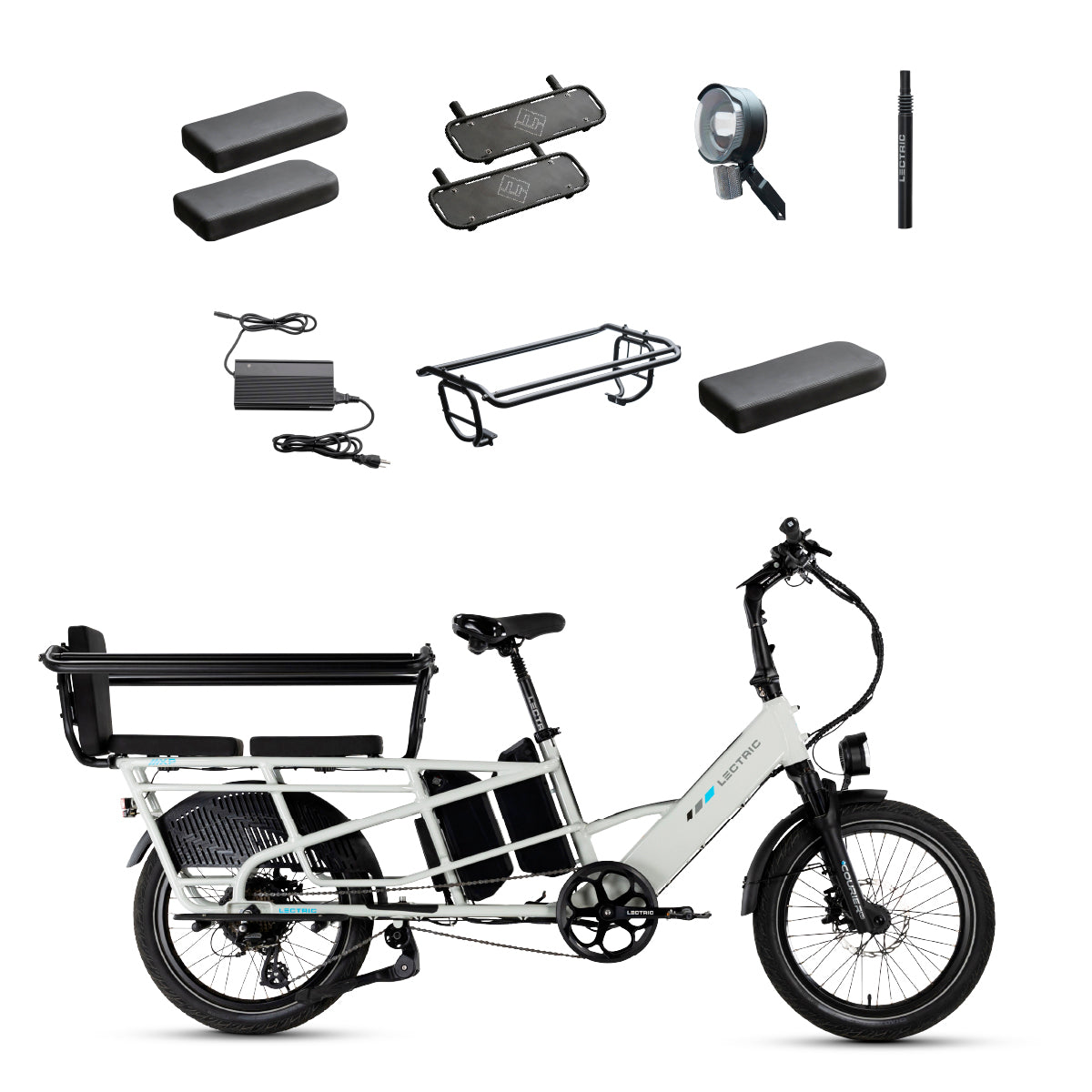  XPedition 2.0 Stratus White Long-Range Dual-Battery + FREE Running Boards, Cushions, Elite Headlight, Suspension Seat Post, Fast Charger, & Orbitor ($654 Value)、mySite、ghnorth