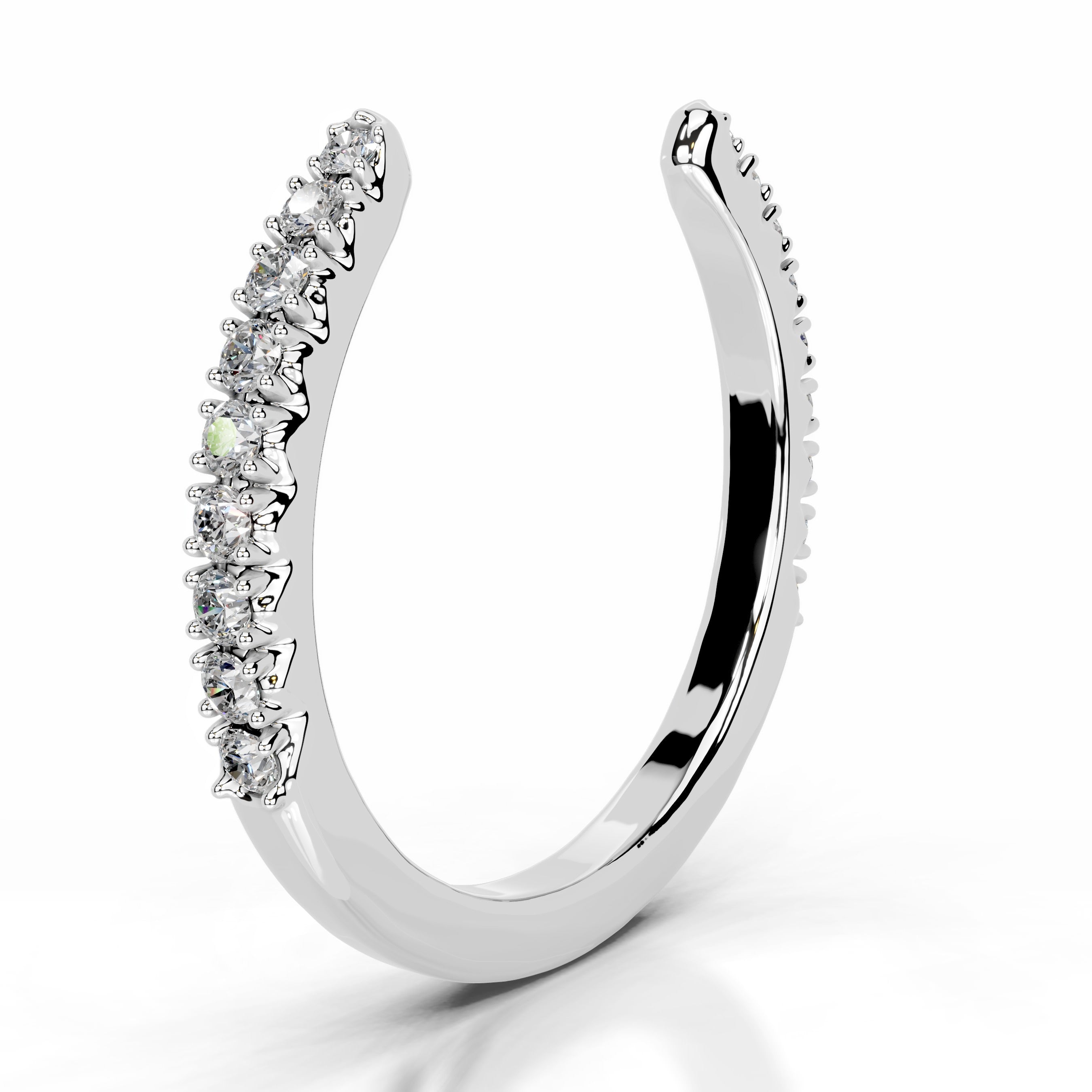 Himari Diamond Wedding band - 18K White Gold、mySite、hinf8tx79
