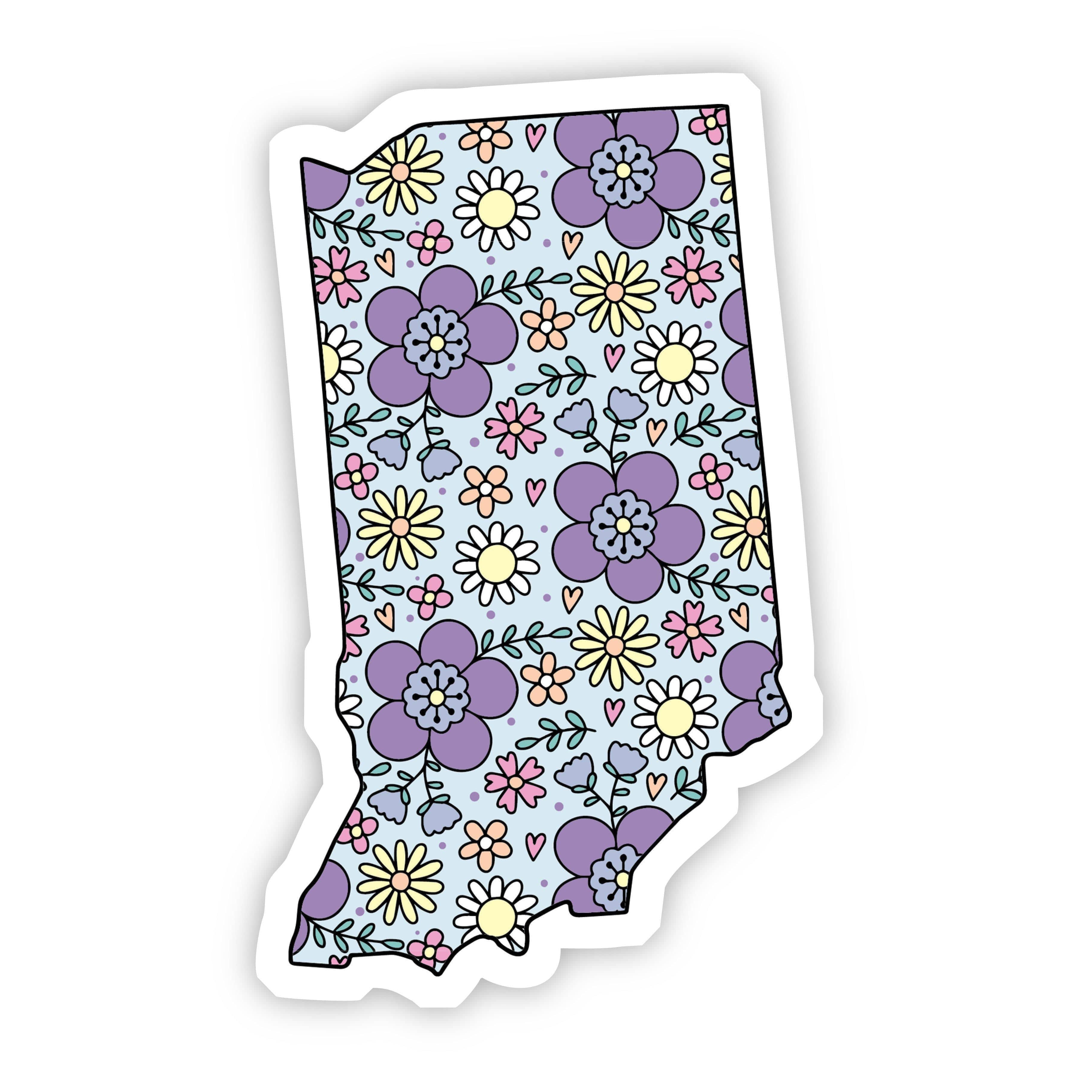  Indiana Floral Sticker、mySite、elrpsem3k