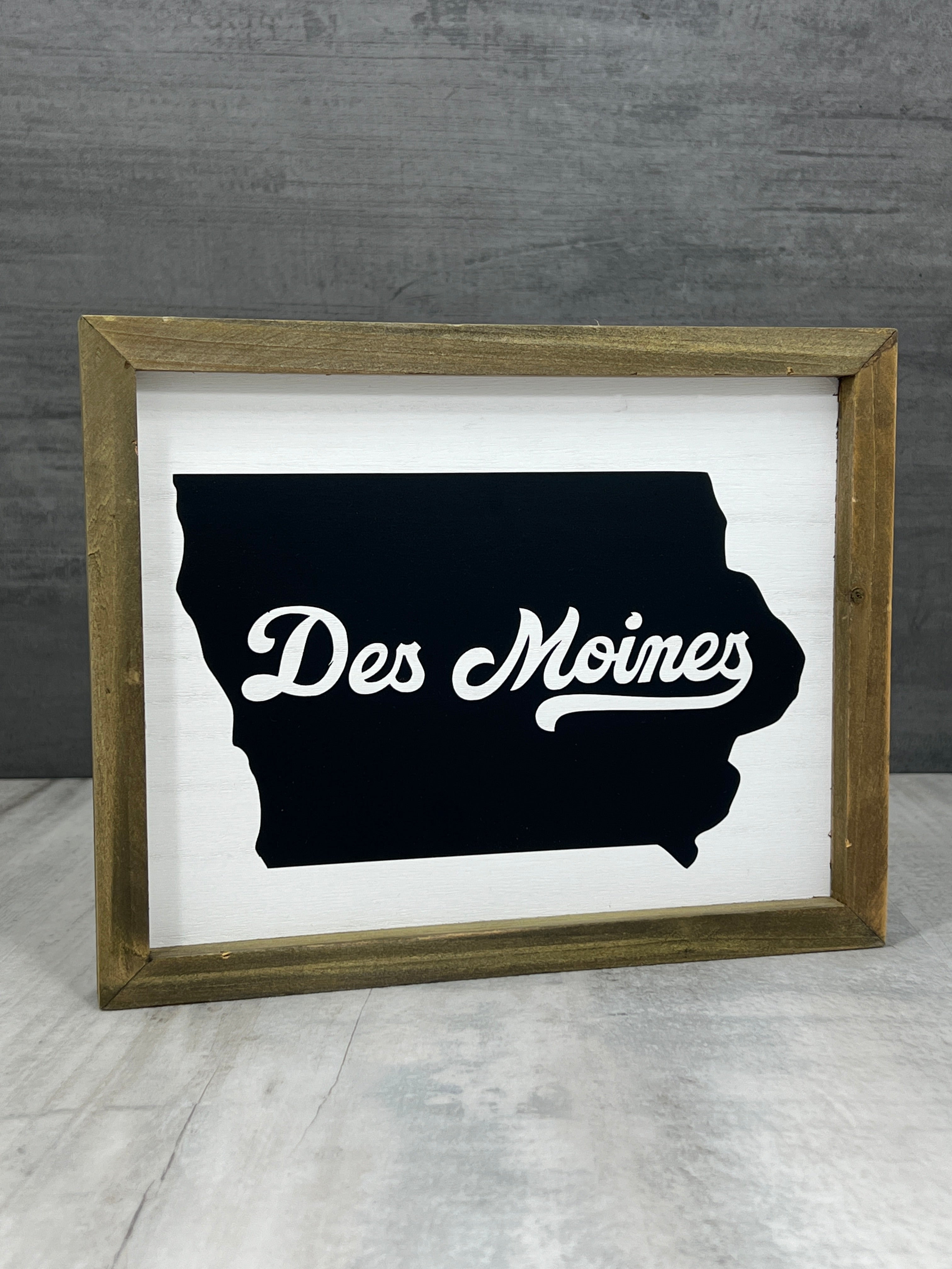DSM/Iowa Box Sign 8x10、mySite、garagedoors4me