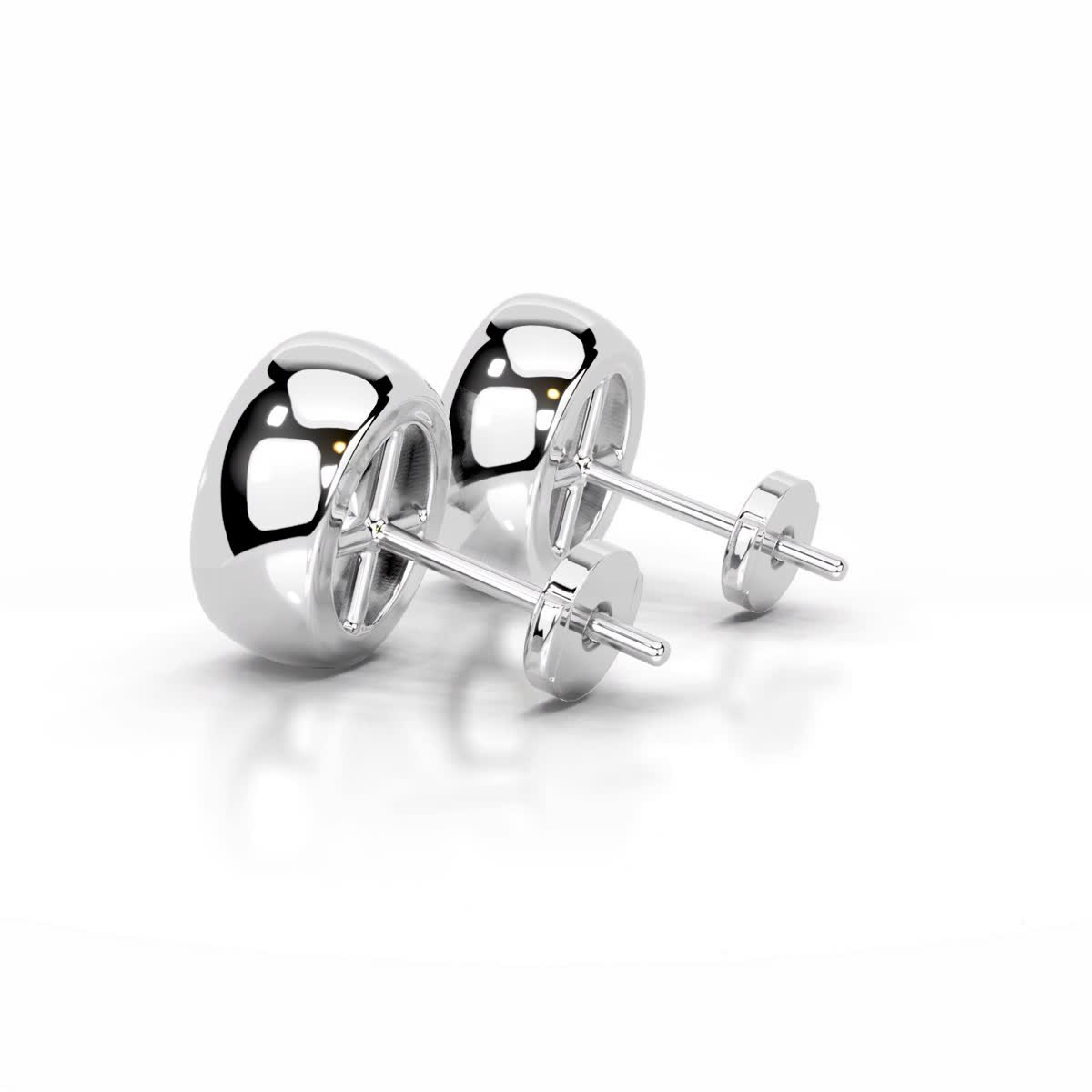 Janice Lab Grown Diamond Earrings (3 Carat) -14K White Gold (RTS)、mySite、hinf8tx79