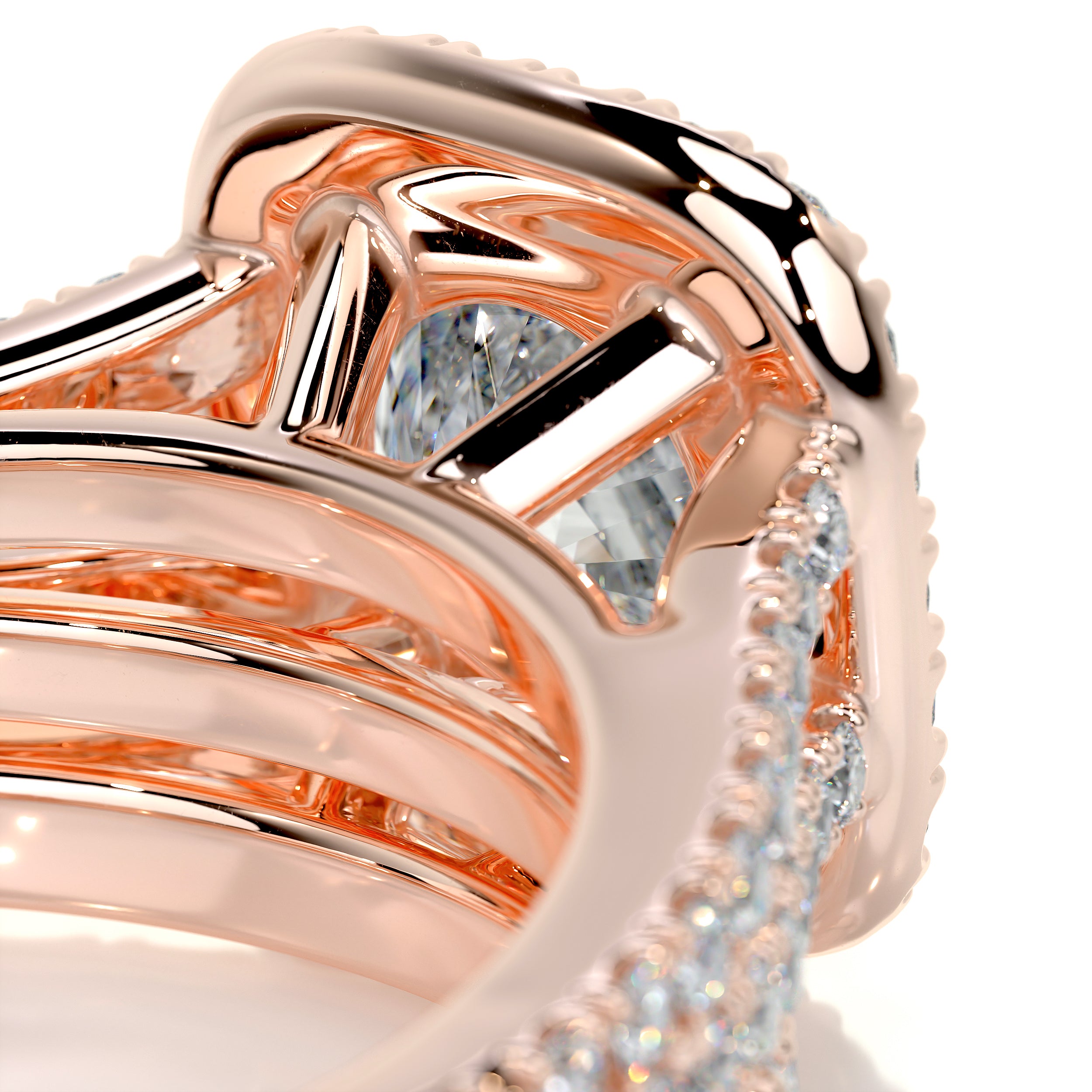 Grace Diamond Bridal Set -14K Rose Gold、mySite、hinf8tx79