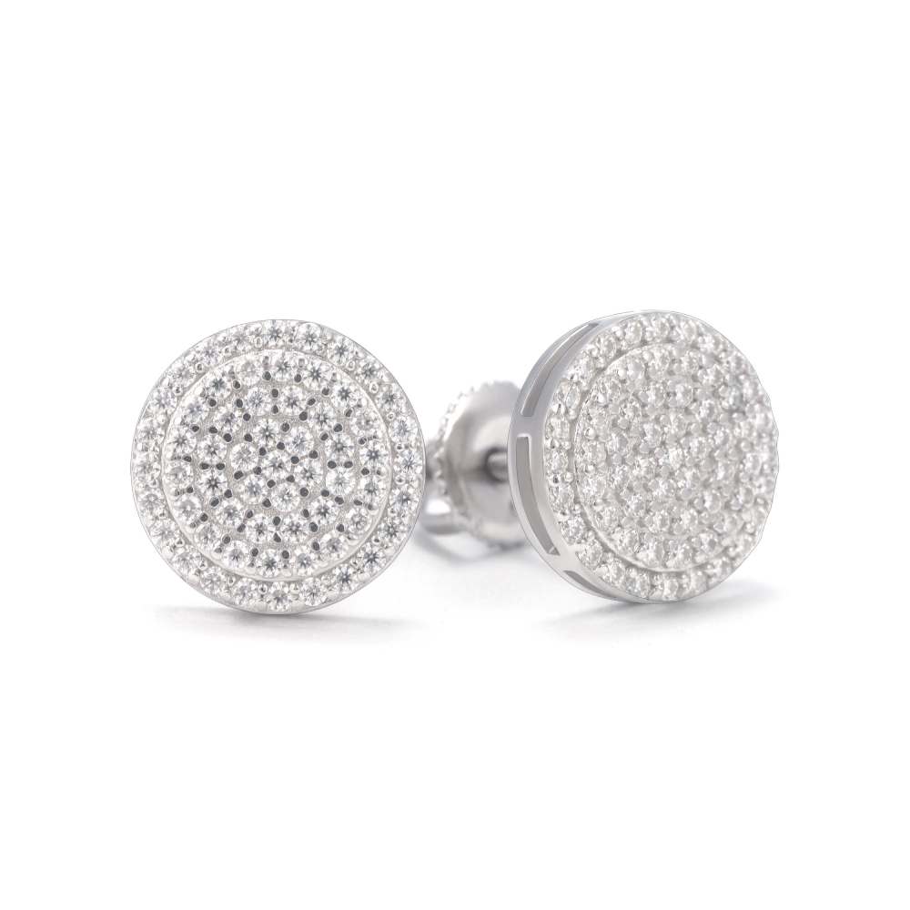 10MM Hollow Heart Moissanite Earrings 14K Gold、mySite、hinf8tx79