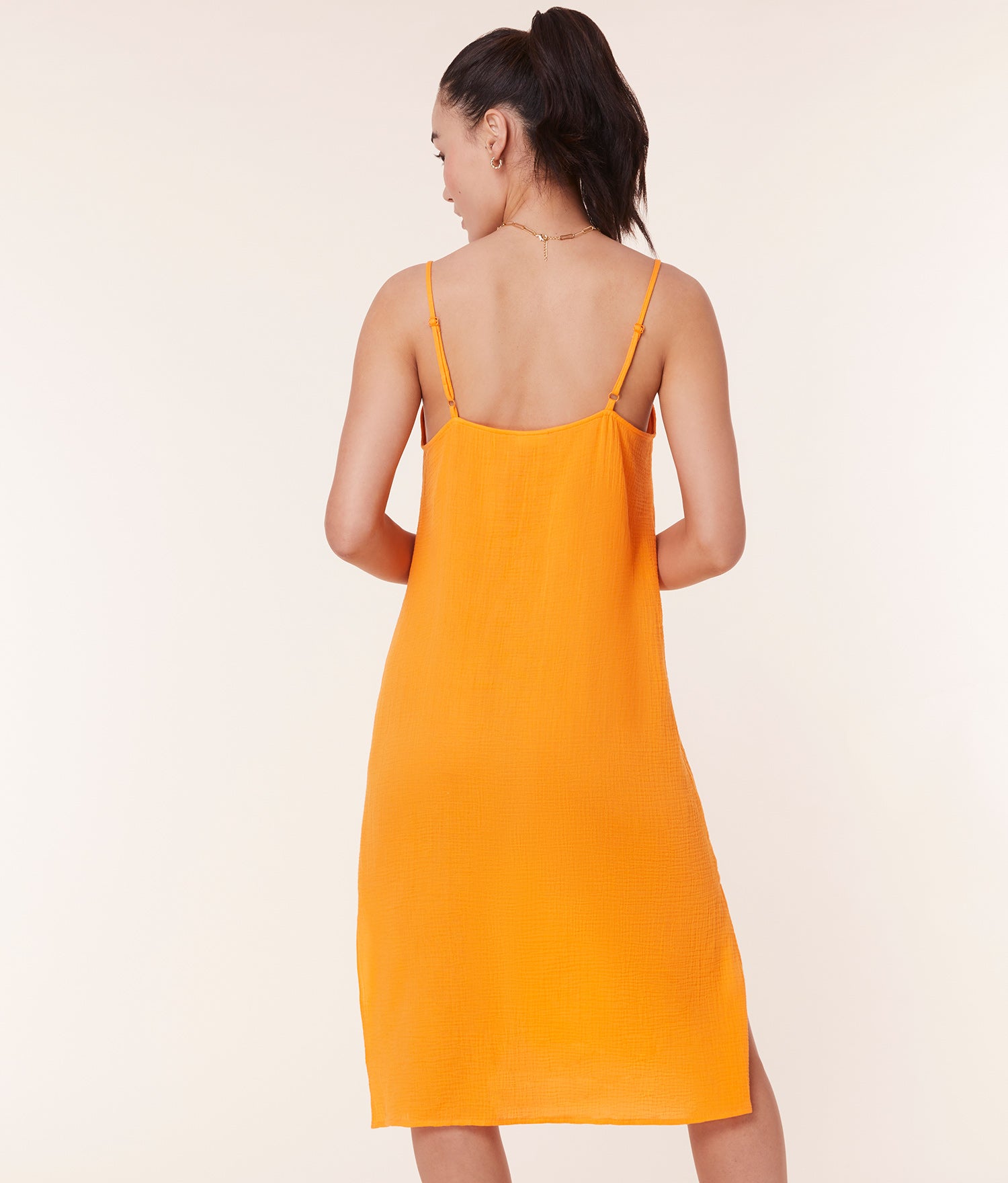  The Barreta Dress - Cotton Gauze - Marigold、mySite、ashleygrahame