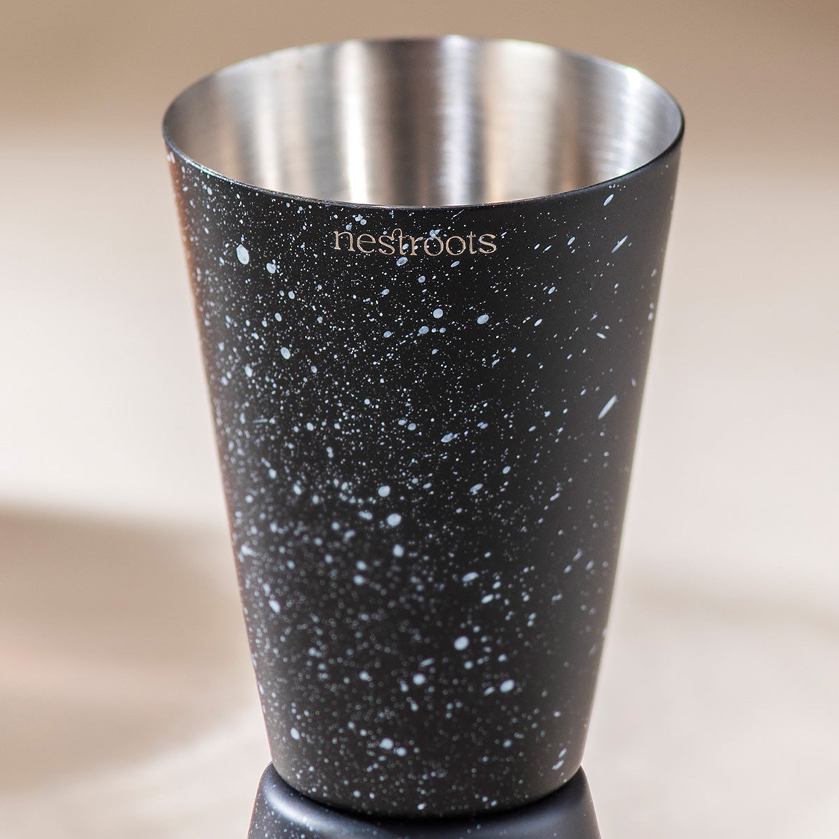 Stainless Steel Peg Measurer | Dual Sided | Black | 30 & 60 ml、mySite、camillekostekn