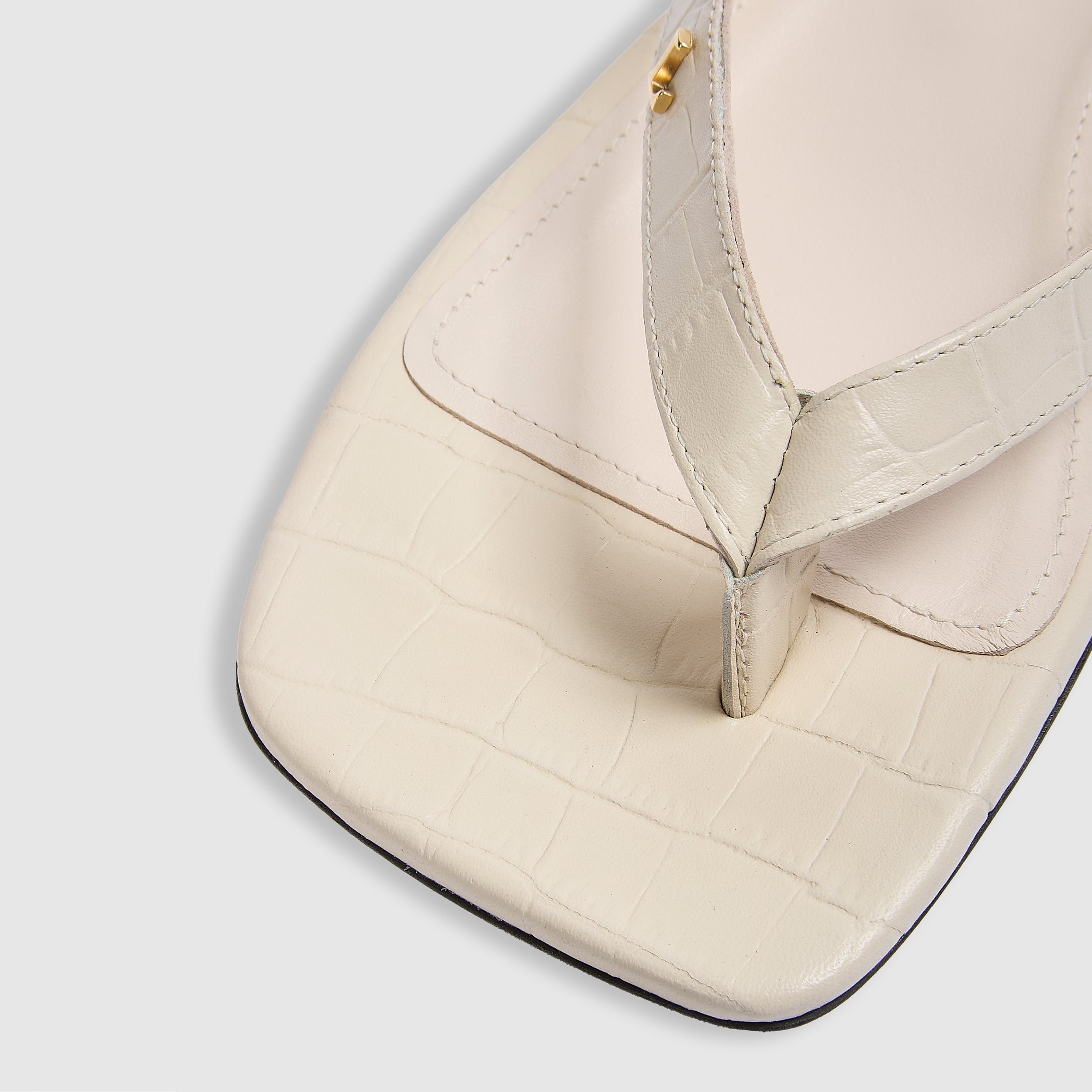 Brielle Flip Flops - Cream、mySite、bengalsvssteelers